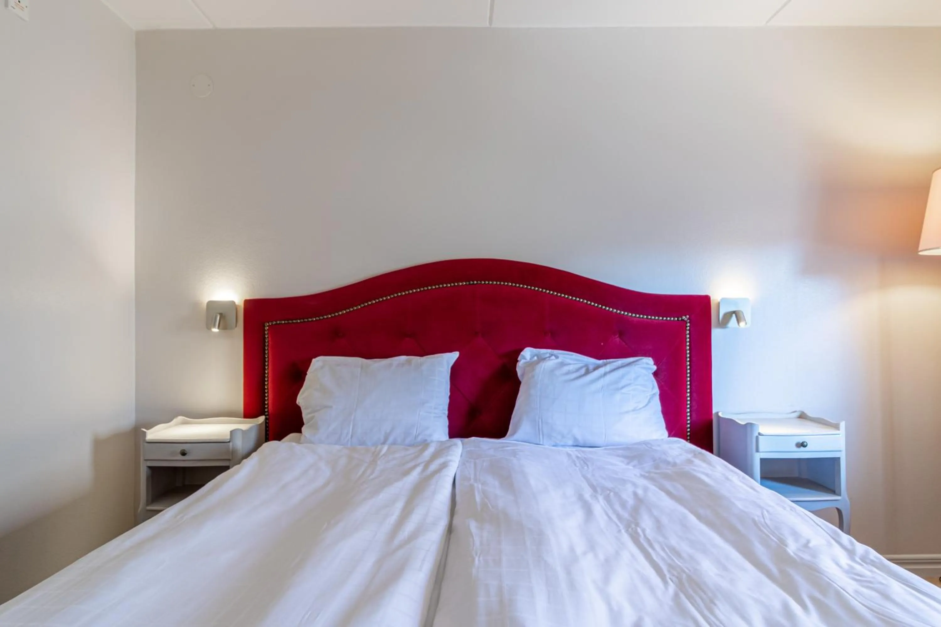 Bed in First Hotel Olofström