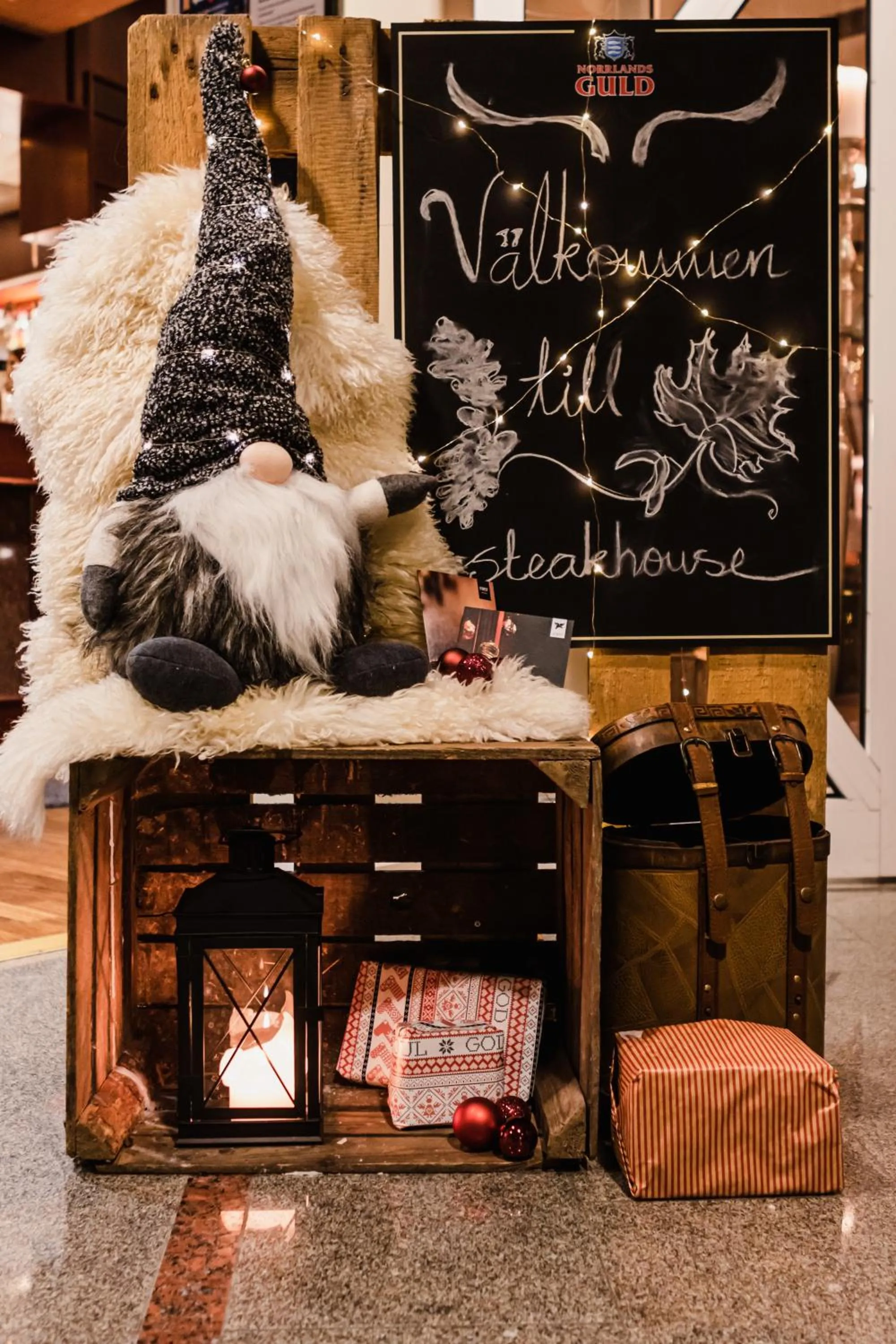 Lobby or reception in First Hotel Olofström