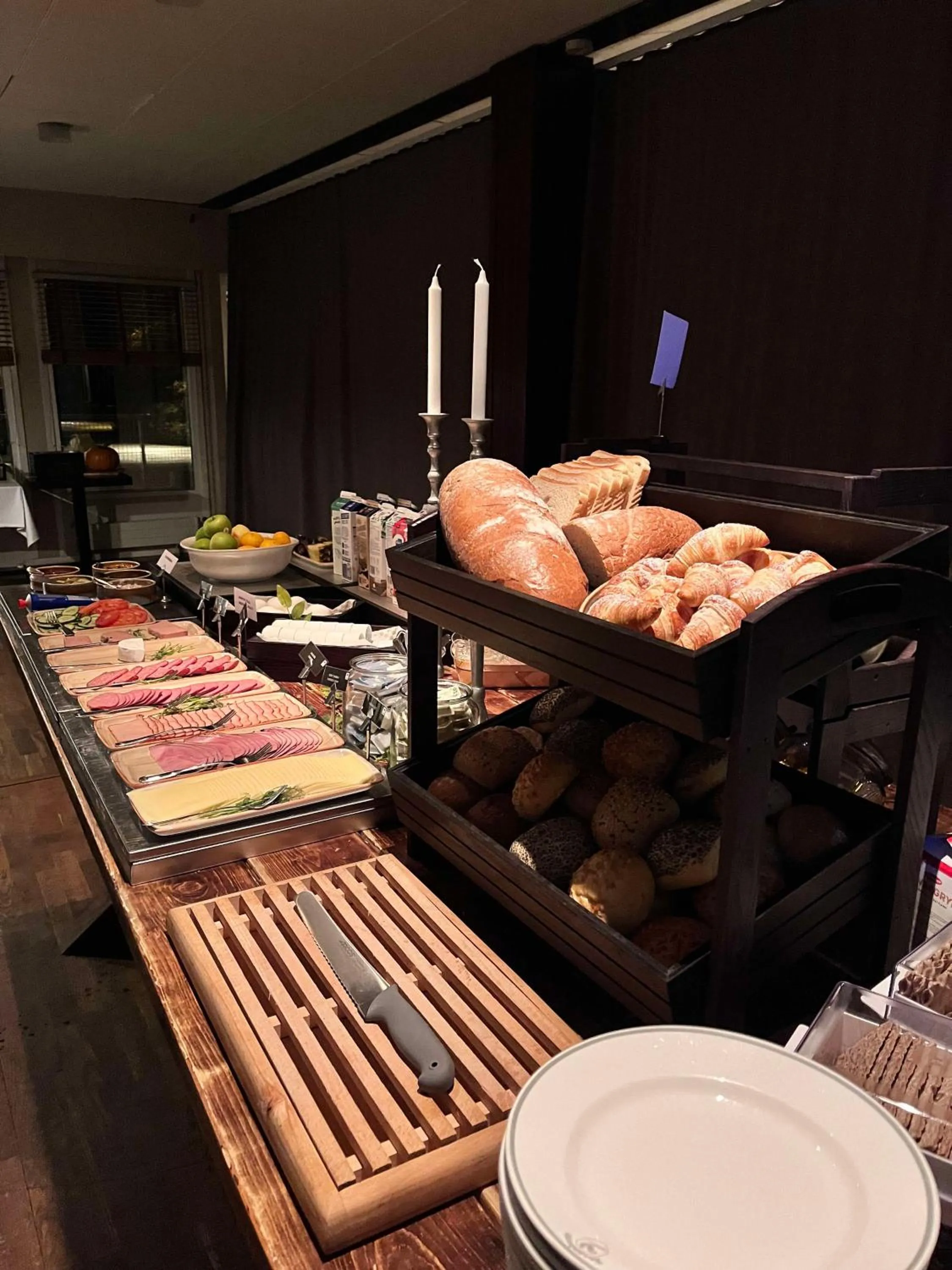 Buffet breakfast in First Hotel Olofström