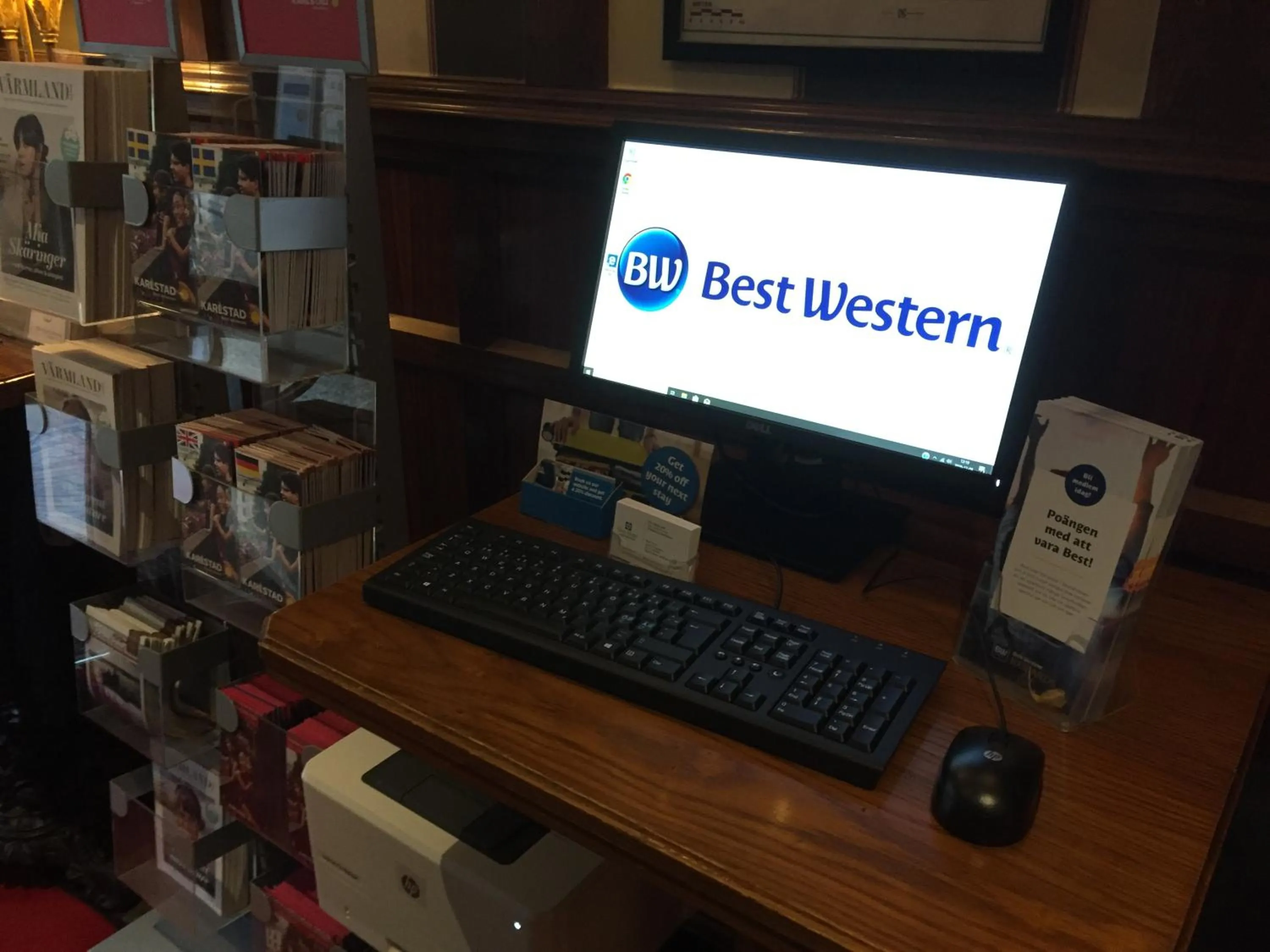 Lobby or reception in Best Western Hotel Savoy