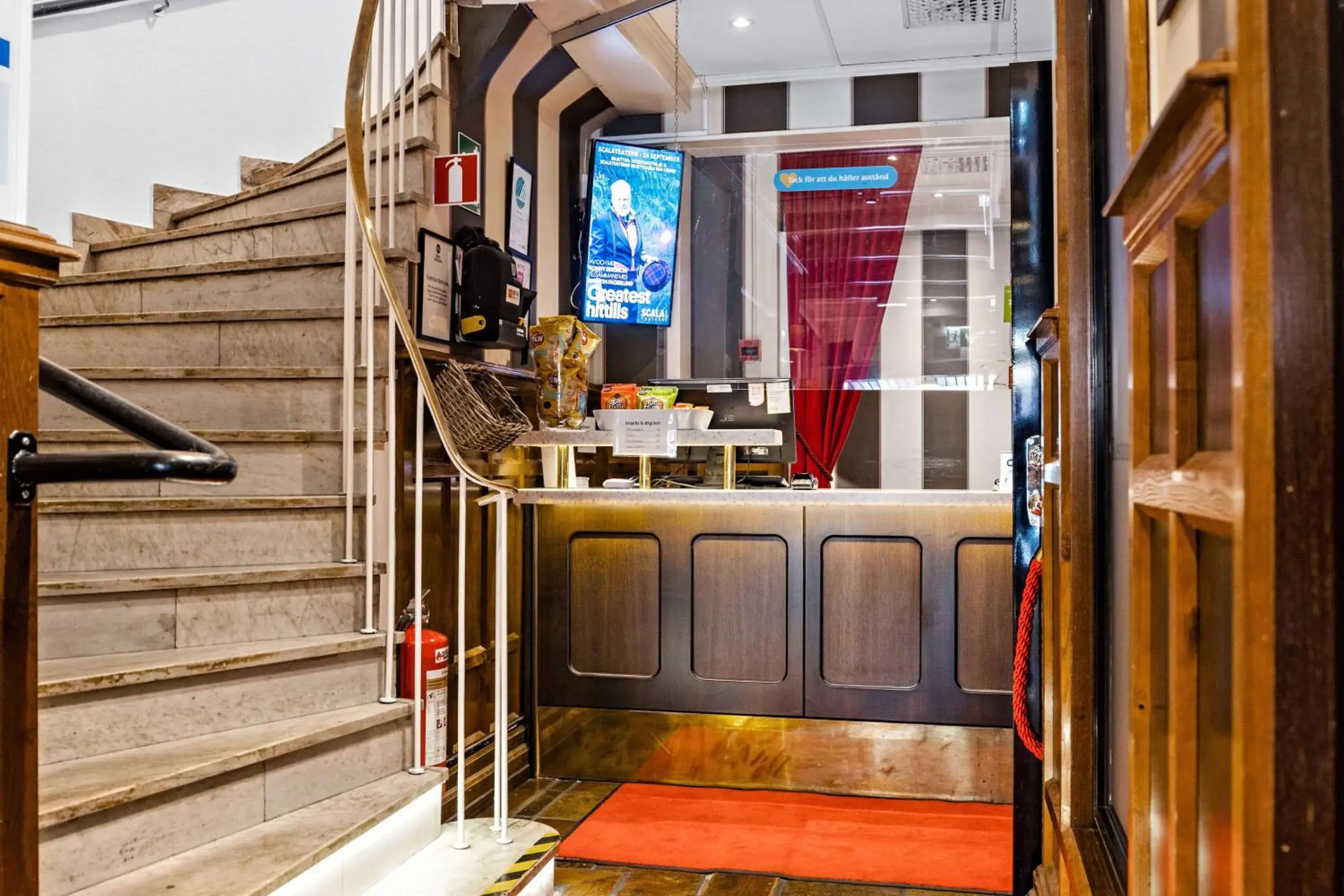 Lobby or reception in Best Western Hotel Savoy Lobby or reception in Best Western Hotel Savoy