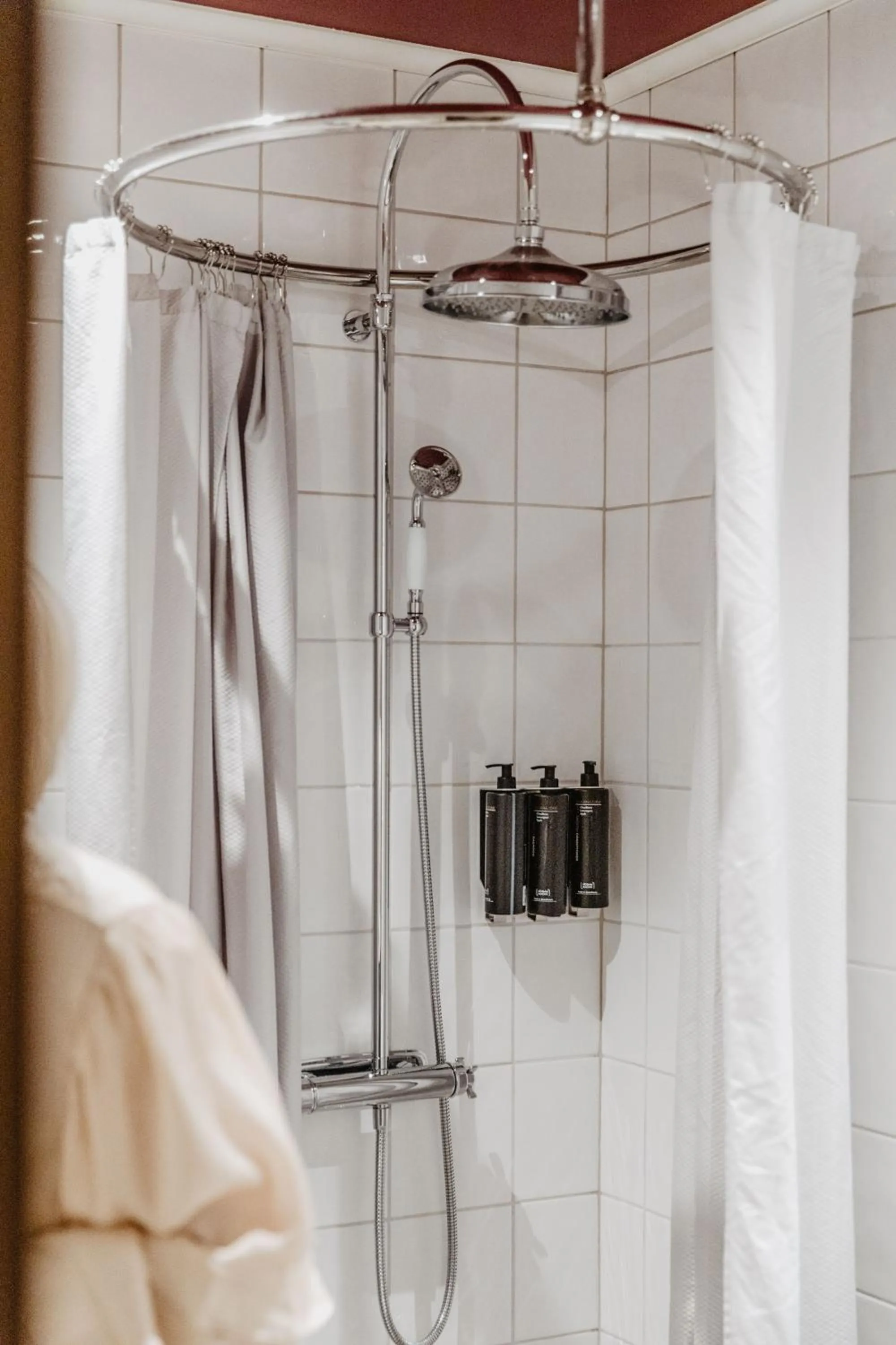 Shower in Hotel Slottsvillan