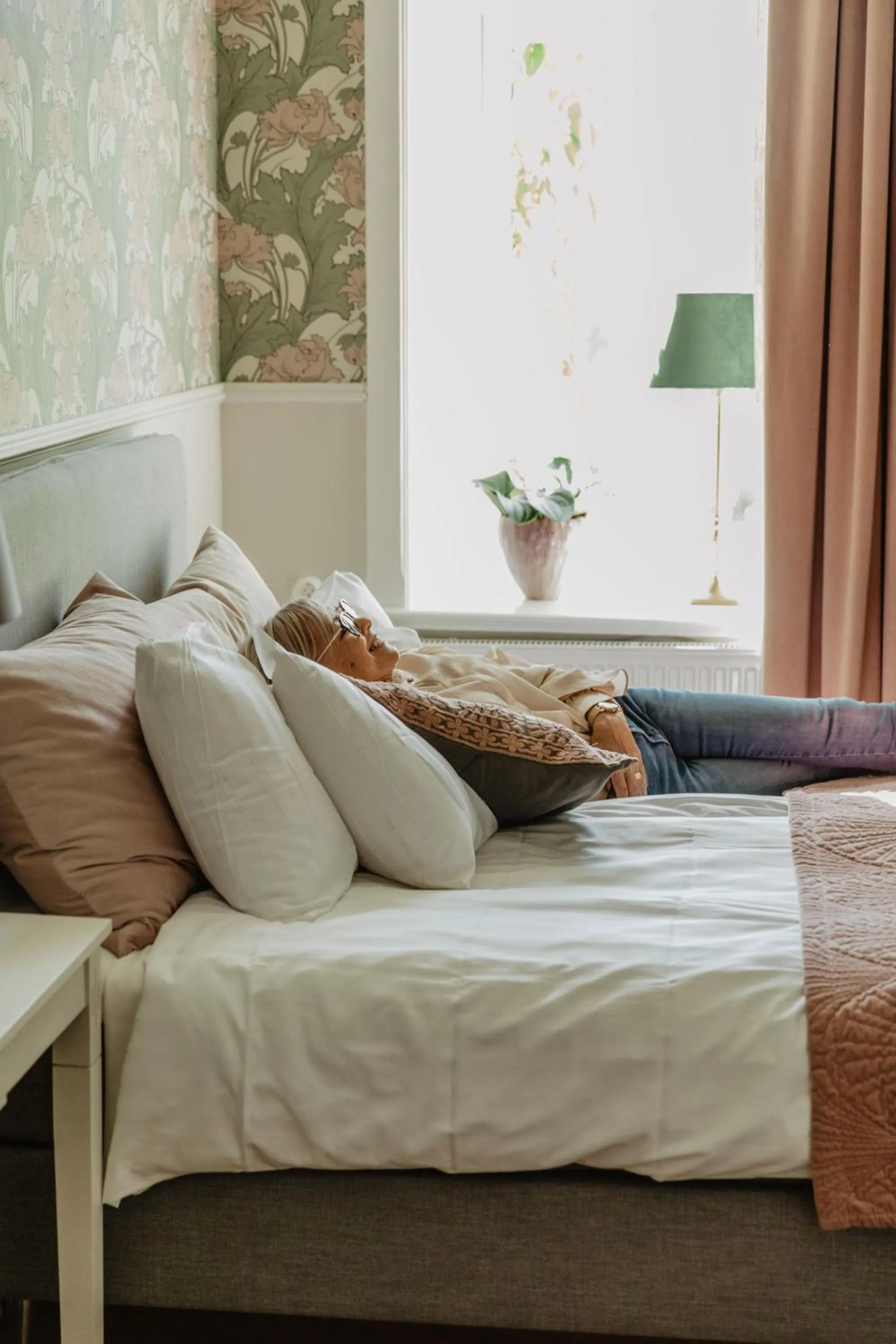 Bedroom, Bed in Hotel Slottsvillan