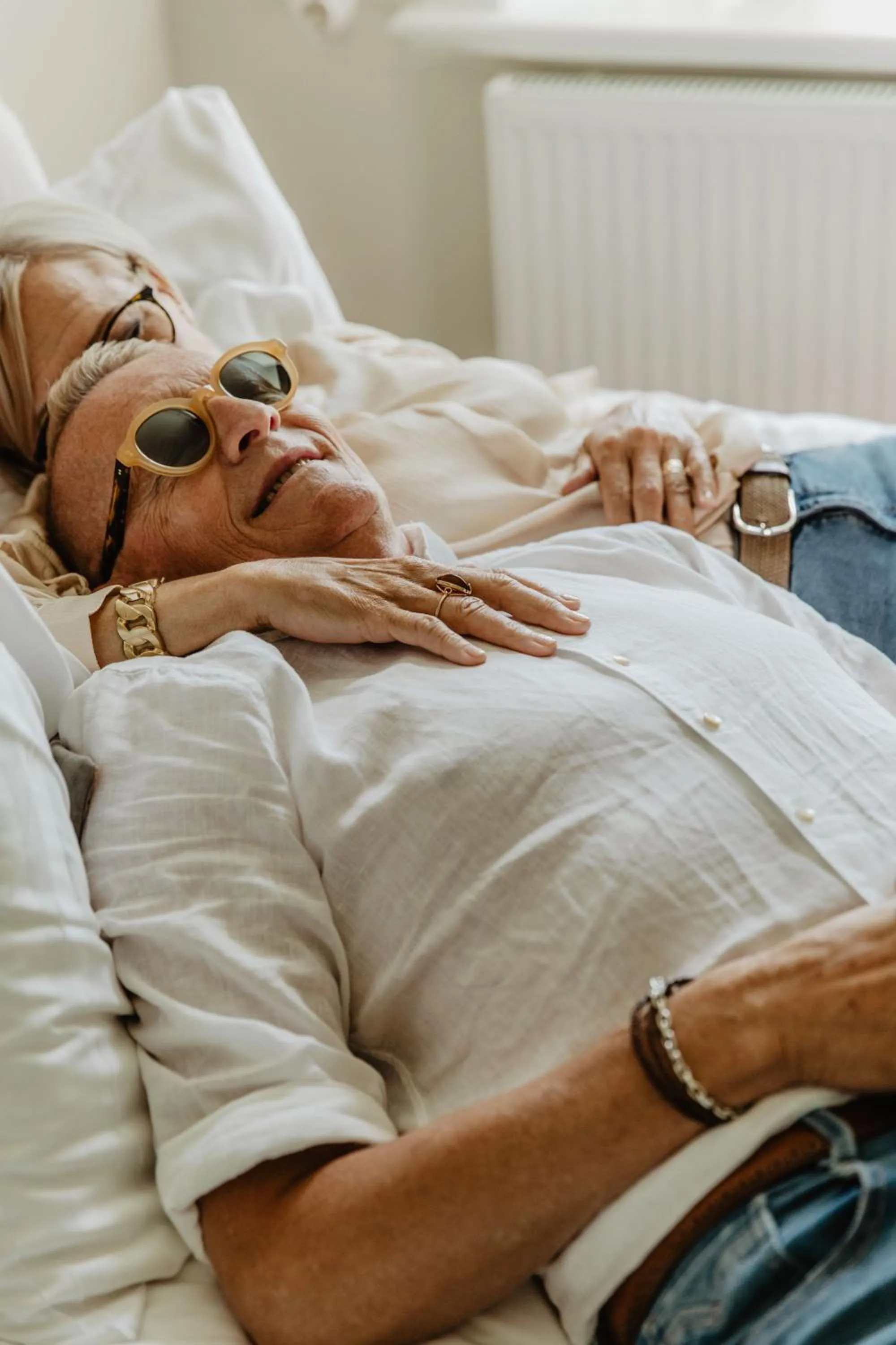 Bed in Hotel Slottsvillan