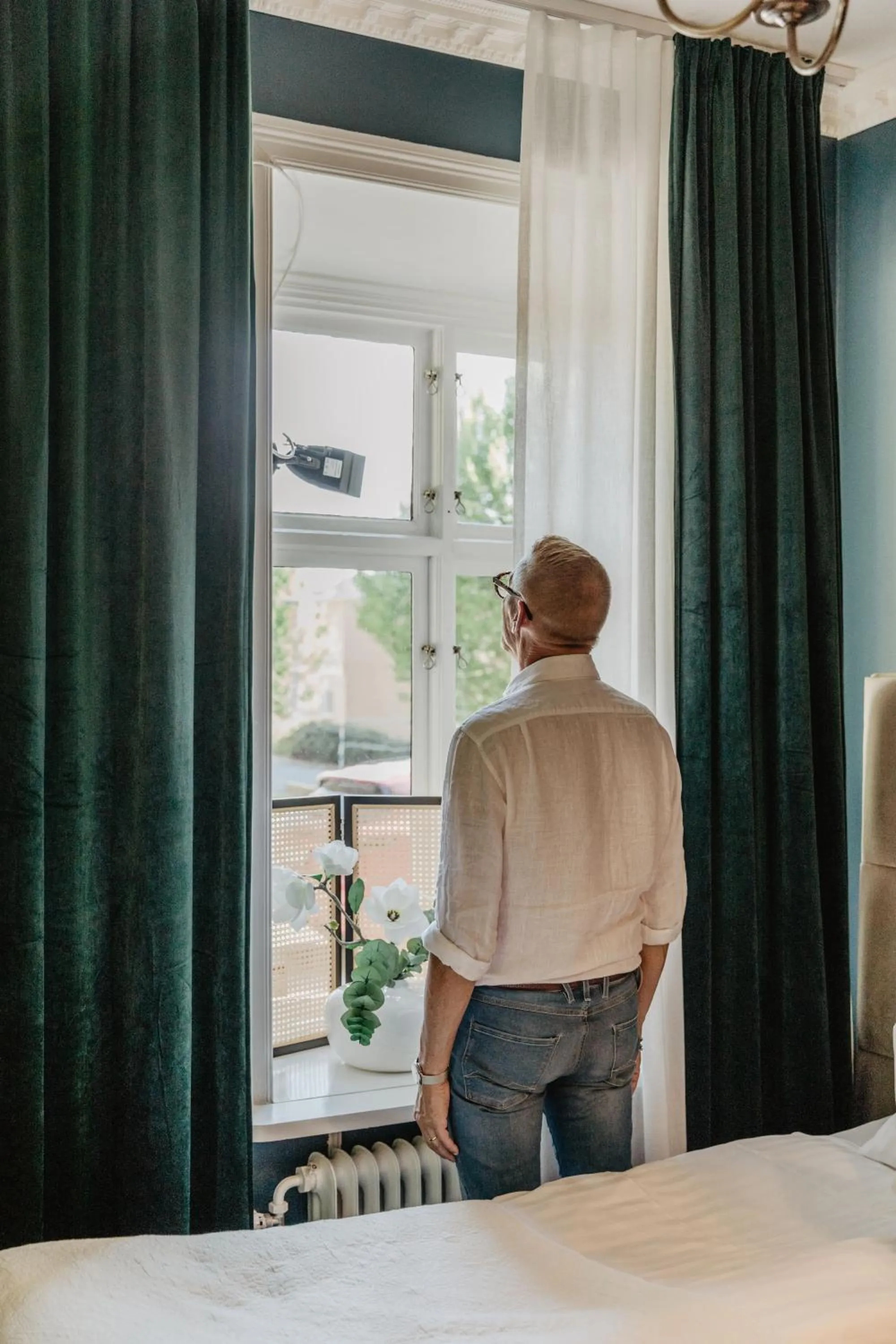 Bedroom, Bed in Hotel Slottsvillan
