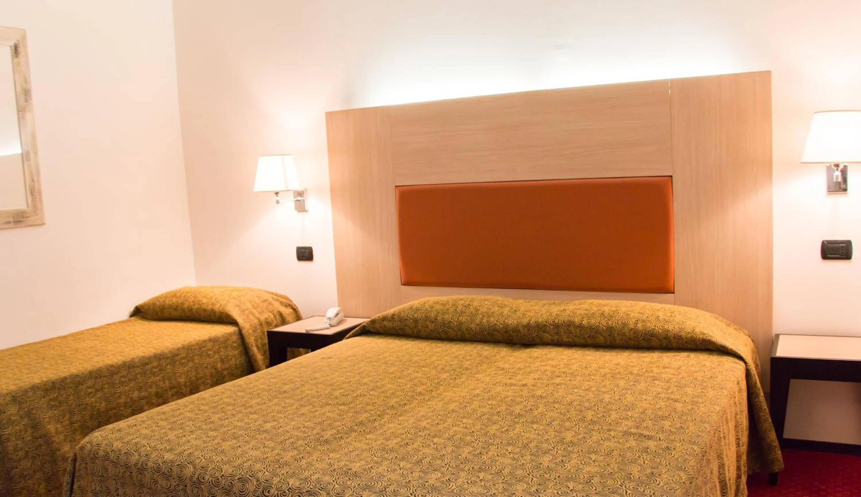 Bed in Hotel Fontanelle