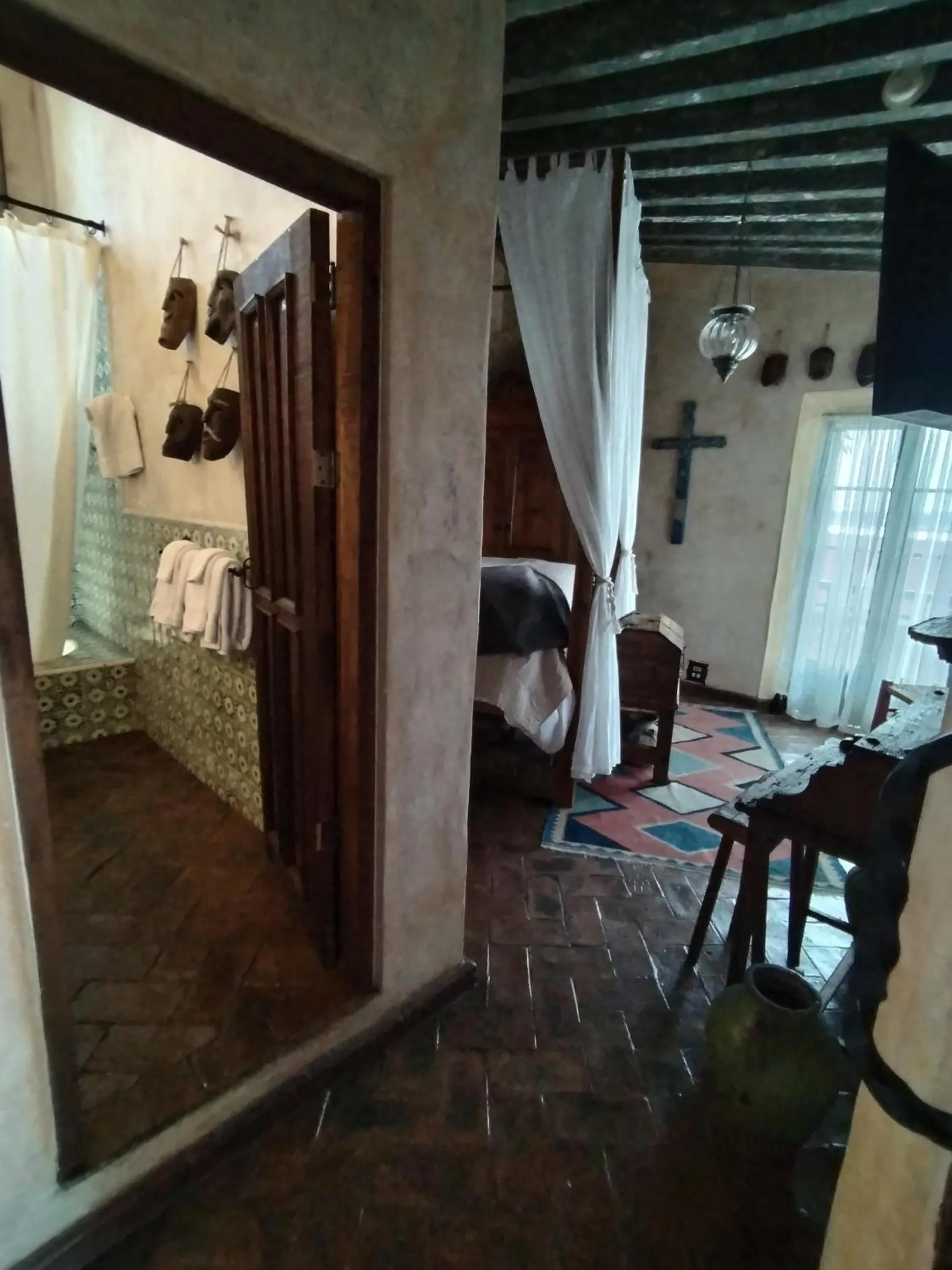 Bedroom, Bed in Hacienda Las Amantes