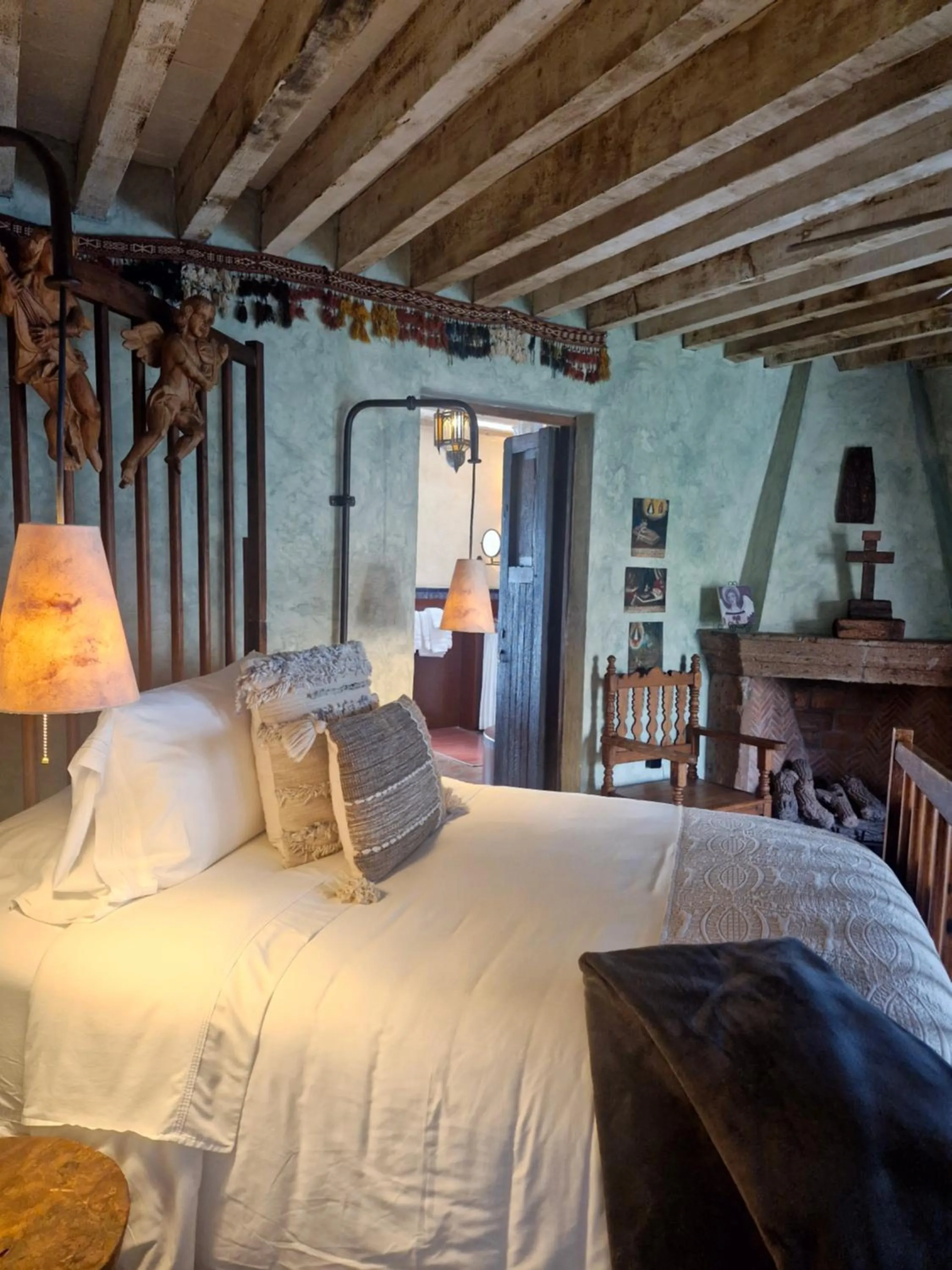 Bed in Hacienda Las Amantes