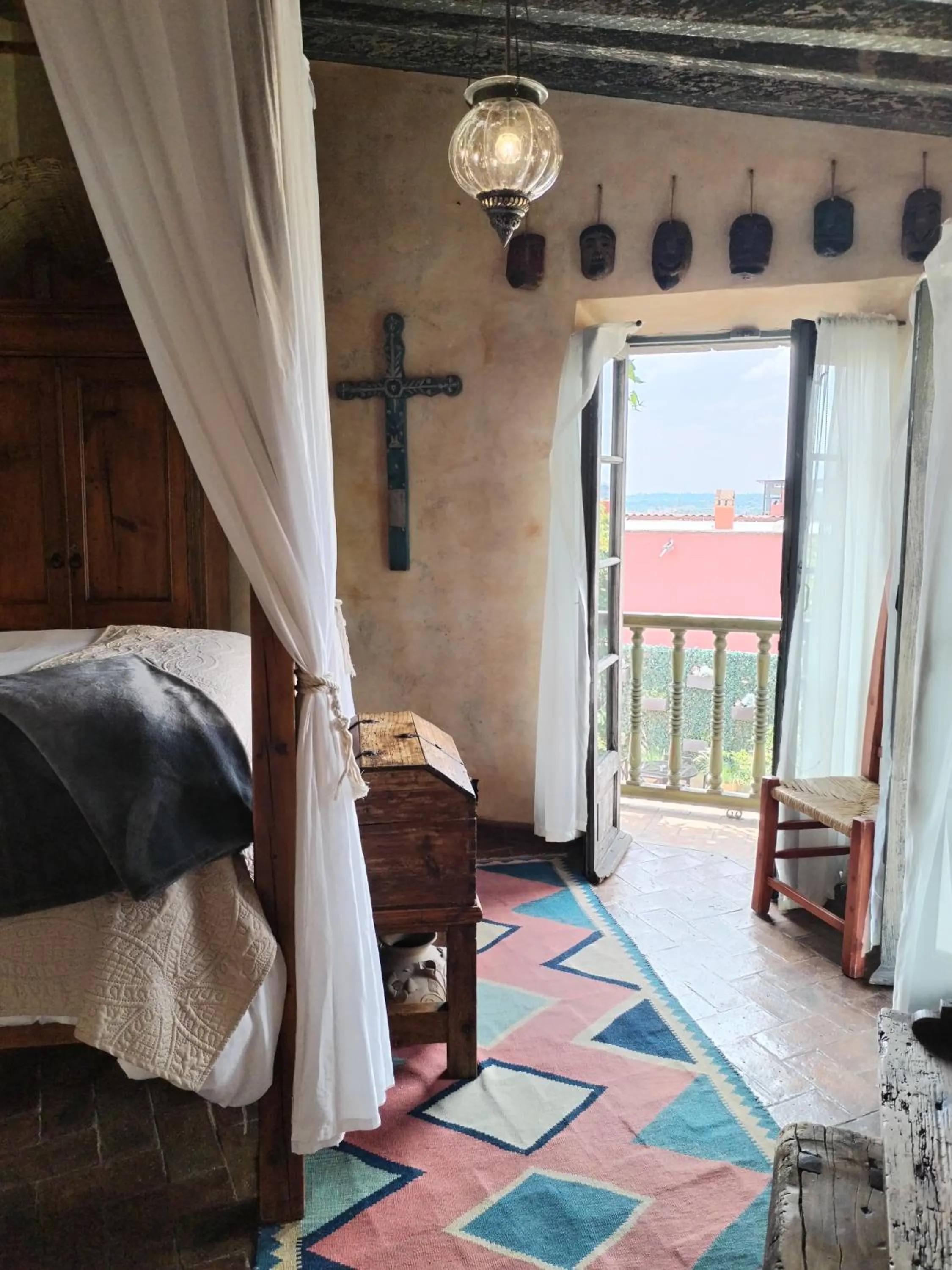 Bed in Hacienda Las Amantes