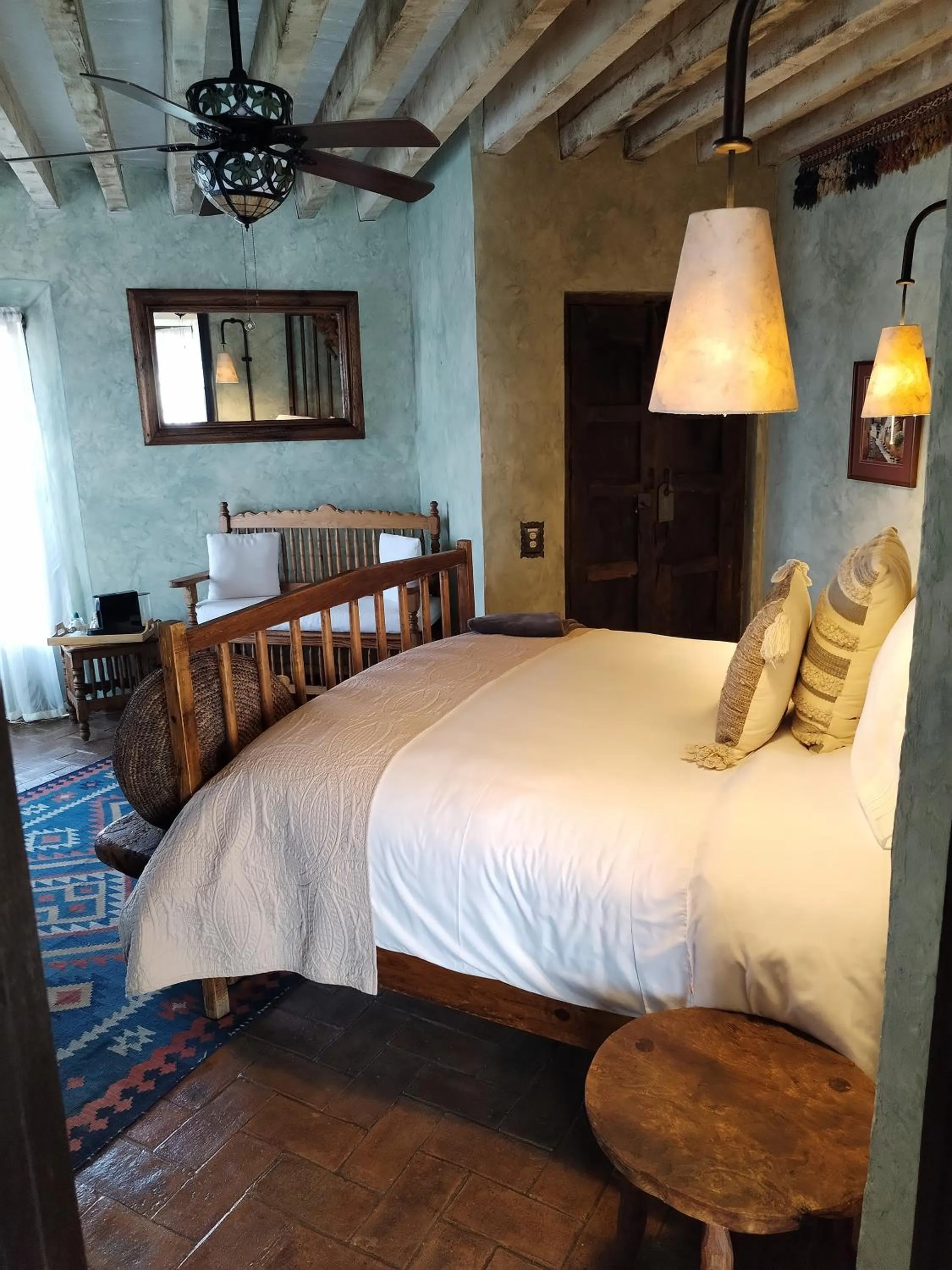 Bed in Hacienda Las Amantes
