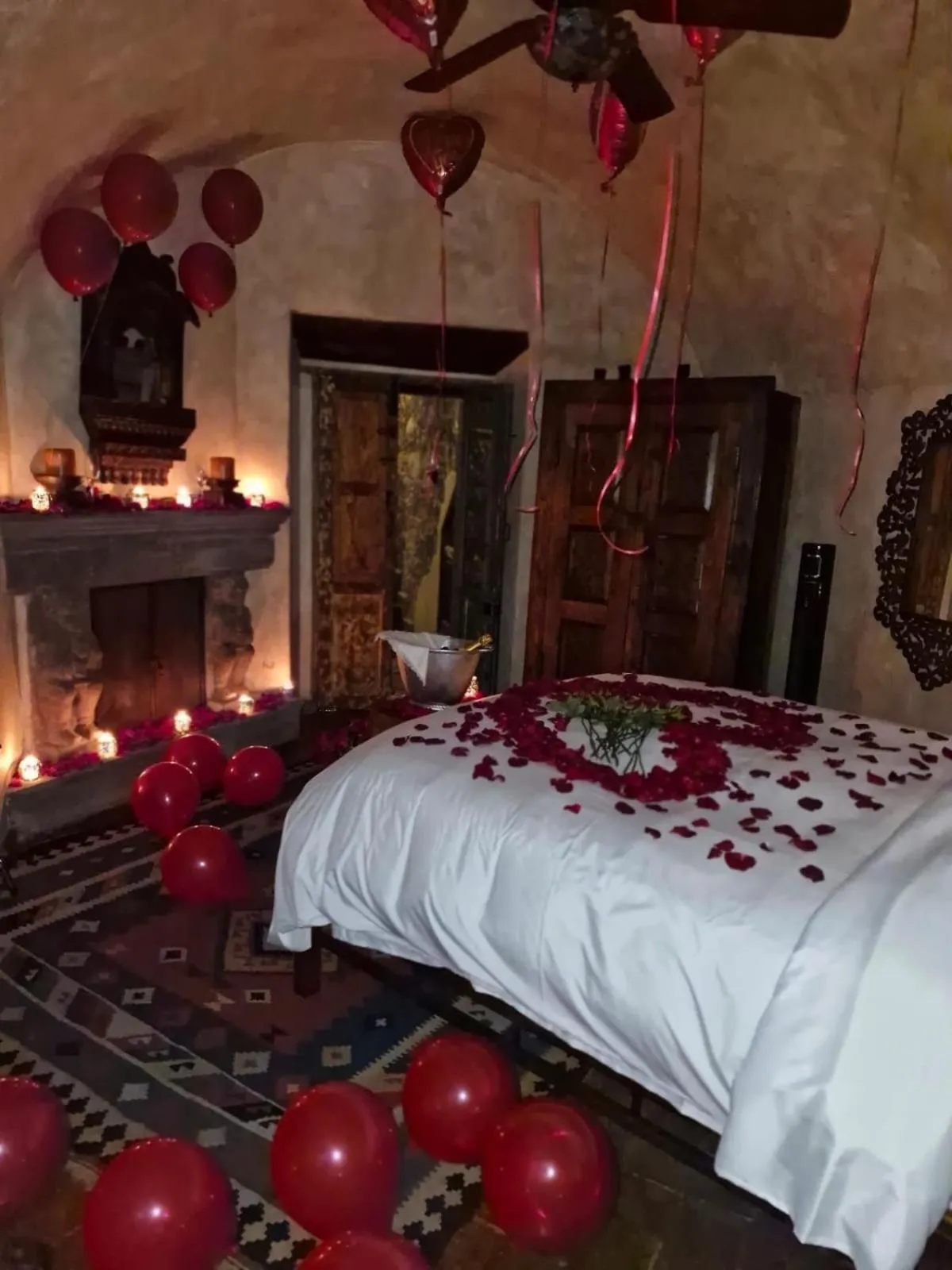 Bedroom, Bed in Hacienda Las Amantes