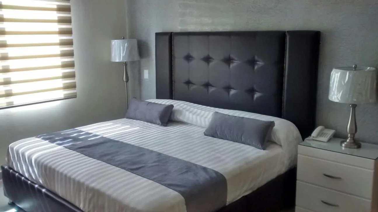 Bed in Hotel Tierra Roja