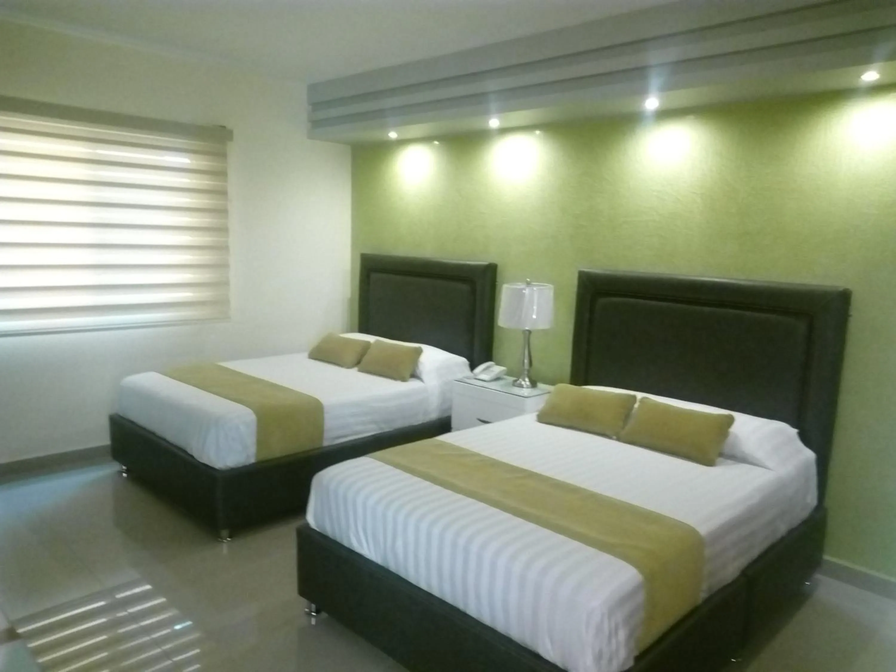 Bed in Hotel Tierra Roja
