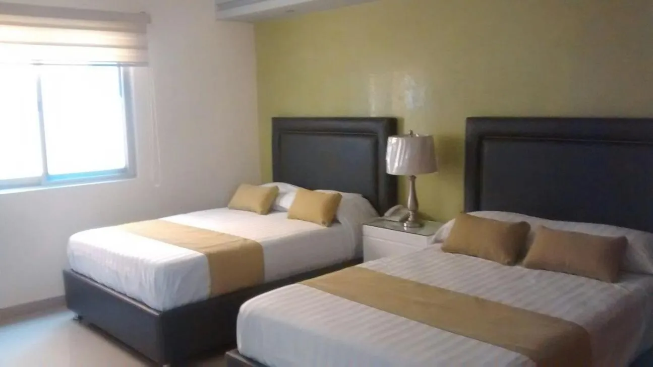 Bed in Hotel Tierra Roja