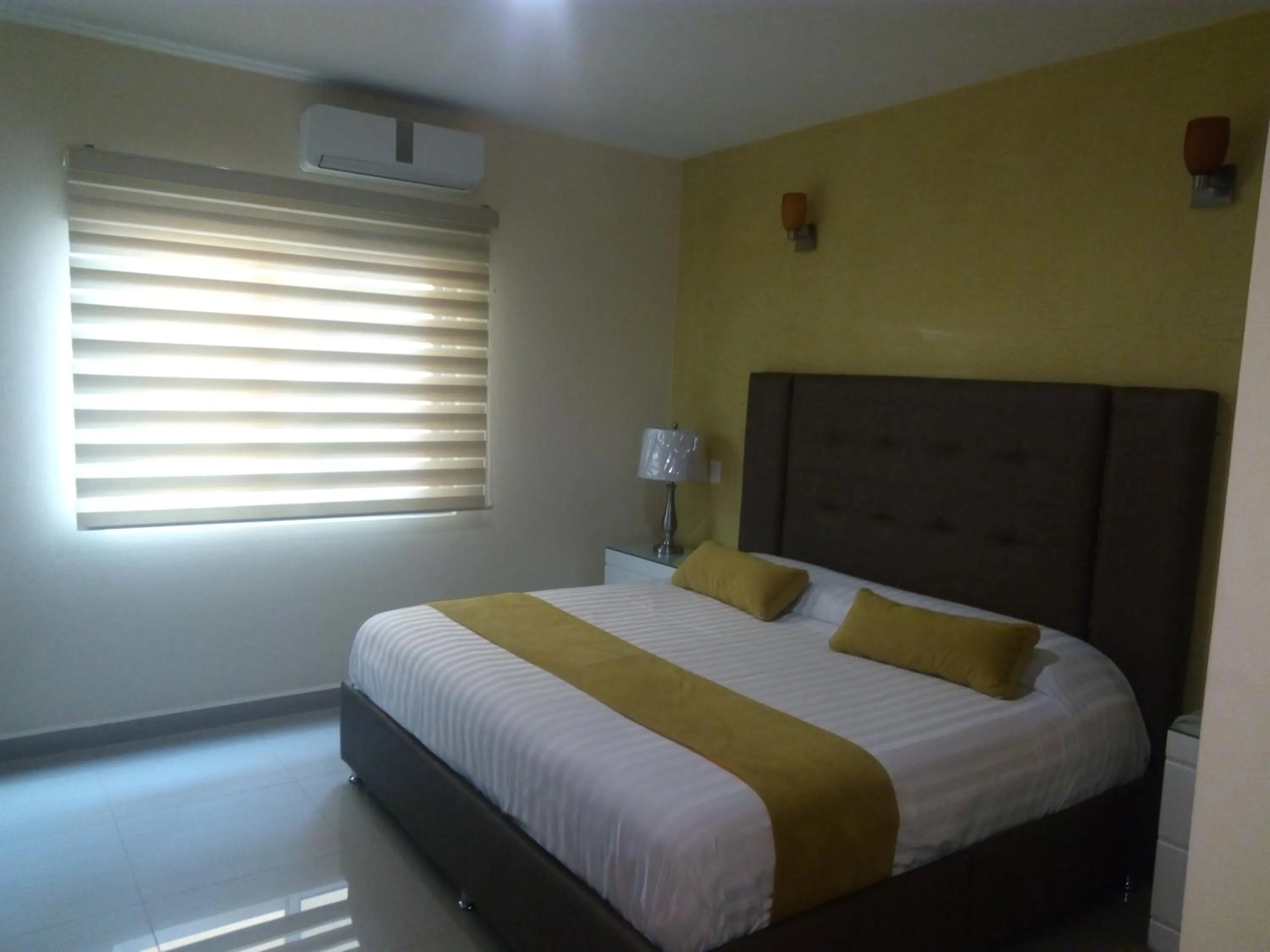 Bed in Hotel Tierra Roja