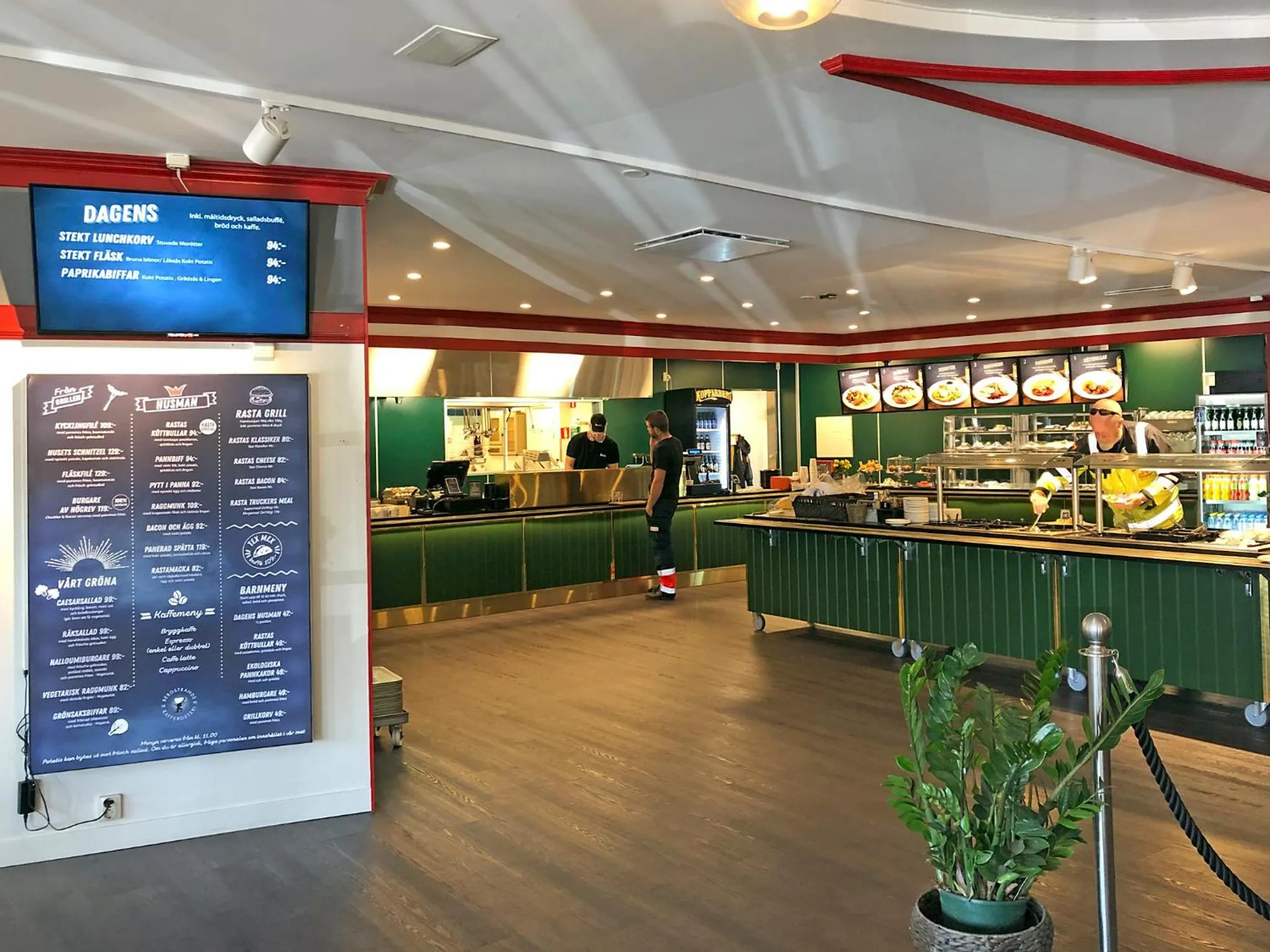 Restaurant/places to eat in Rasta Mariestad