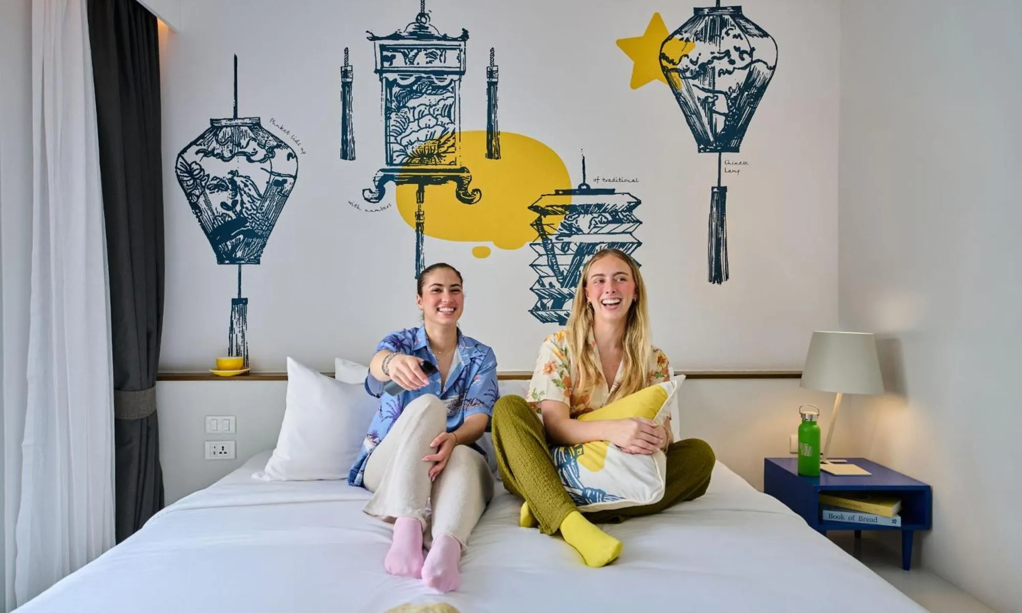 Decorative detail, Bed in Lub d Phuket Patong - Near Patong Beach & Vibrant Social Vibe