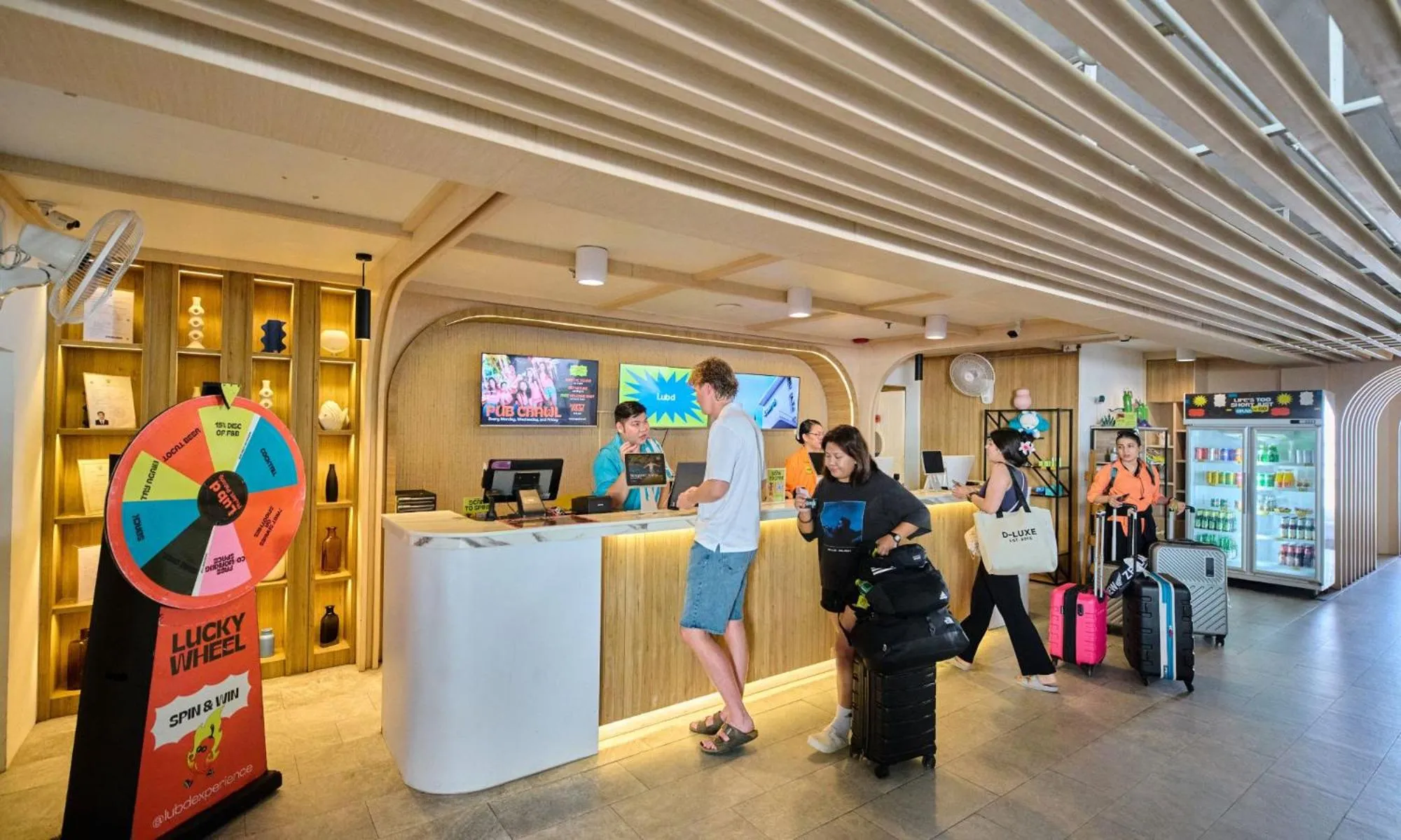 Lobby or reception in Lub d Phuket Patong - Near Patong Beach & Vibrant Social Vibe