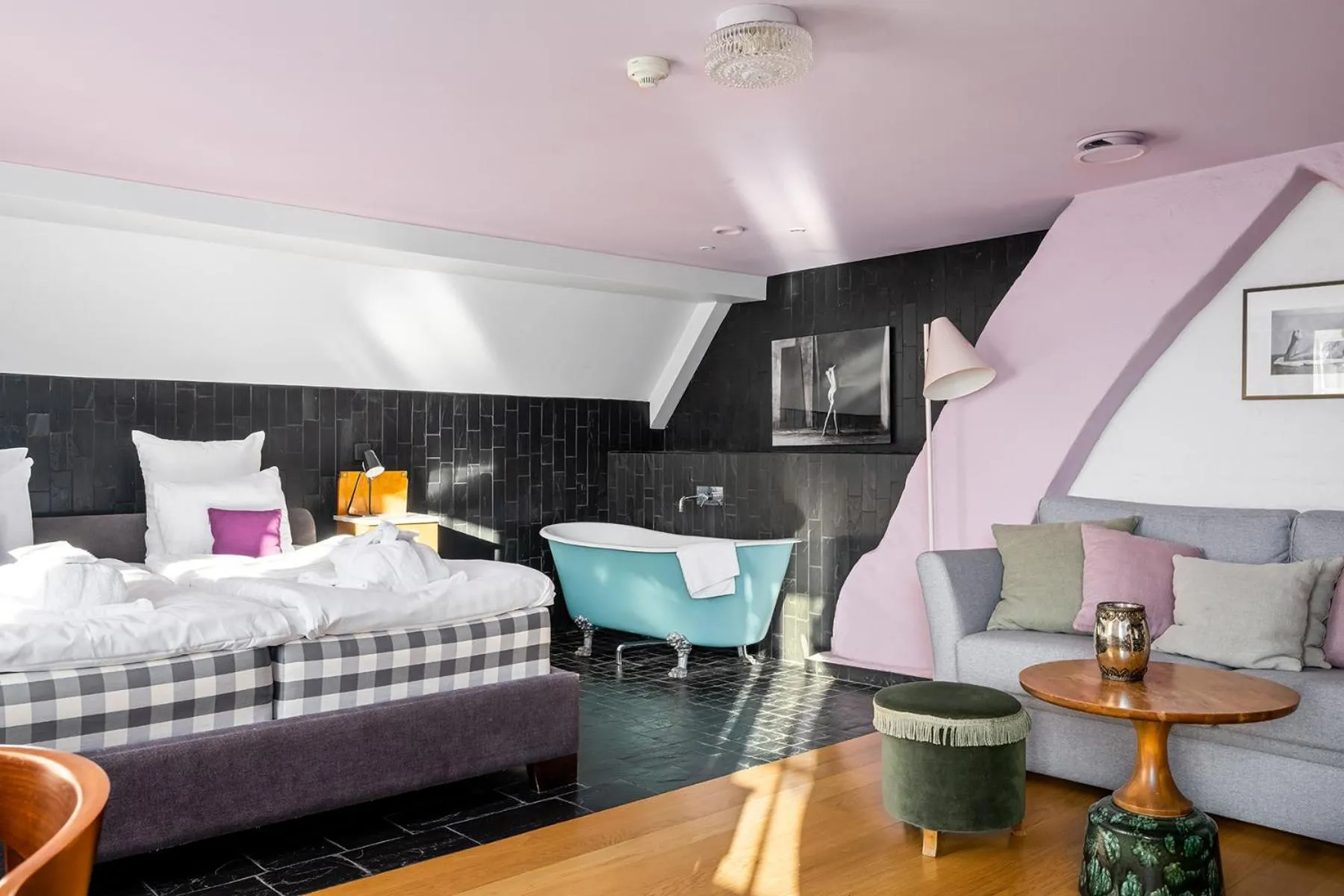 Bed in Häringe Slott