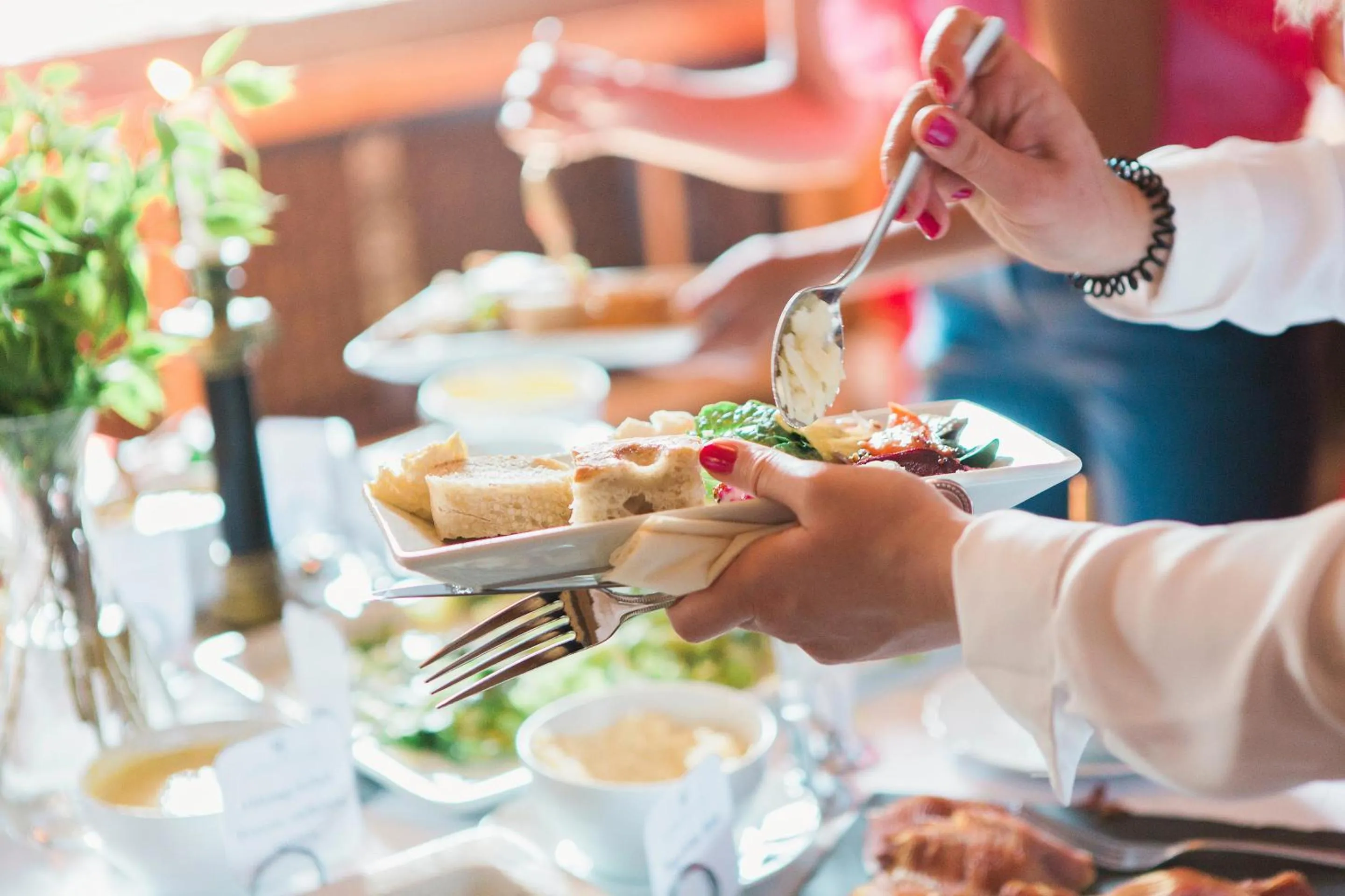 Breakfast in Häringe Slott