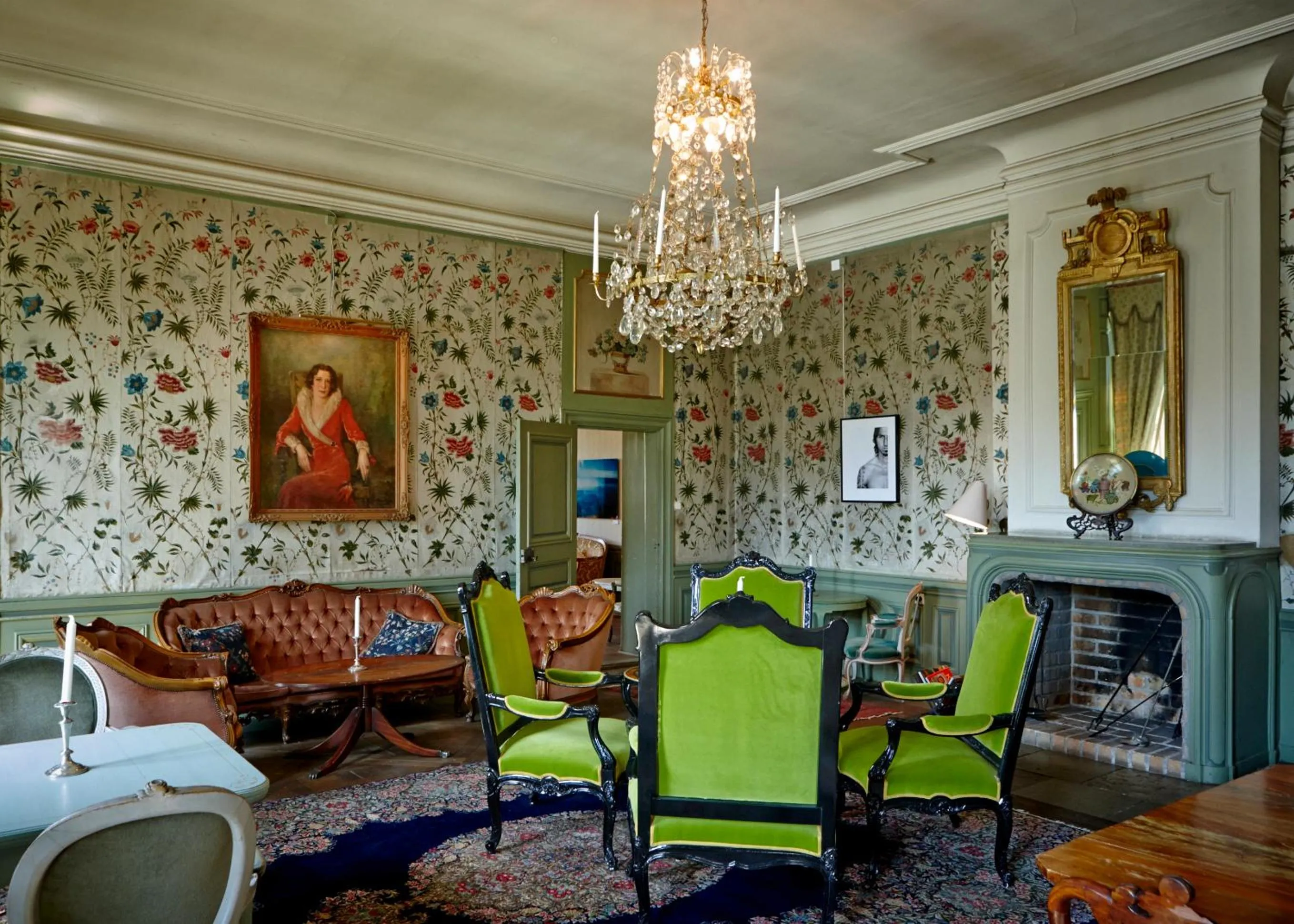 Decorative detail in Häringe Slott