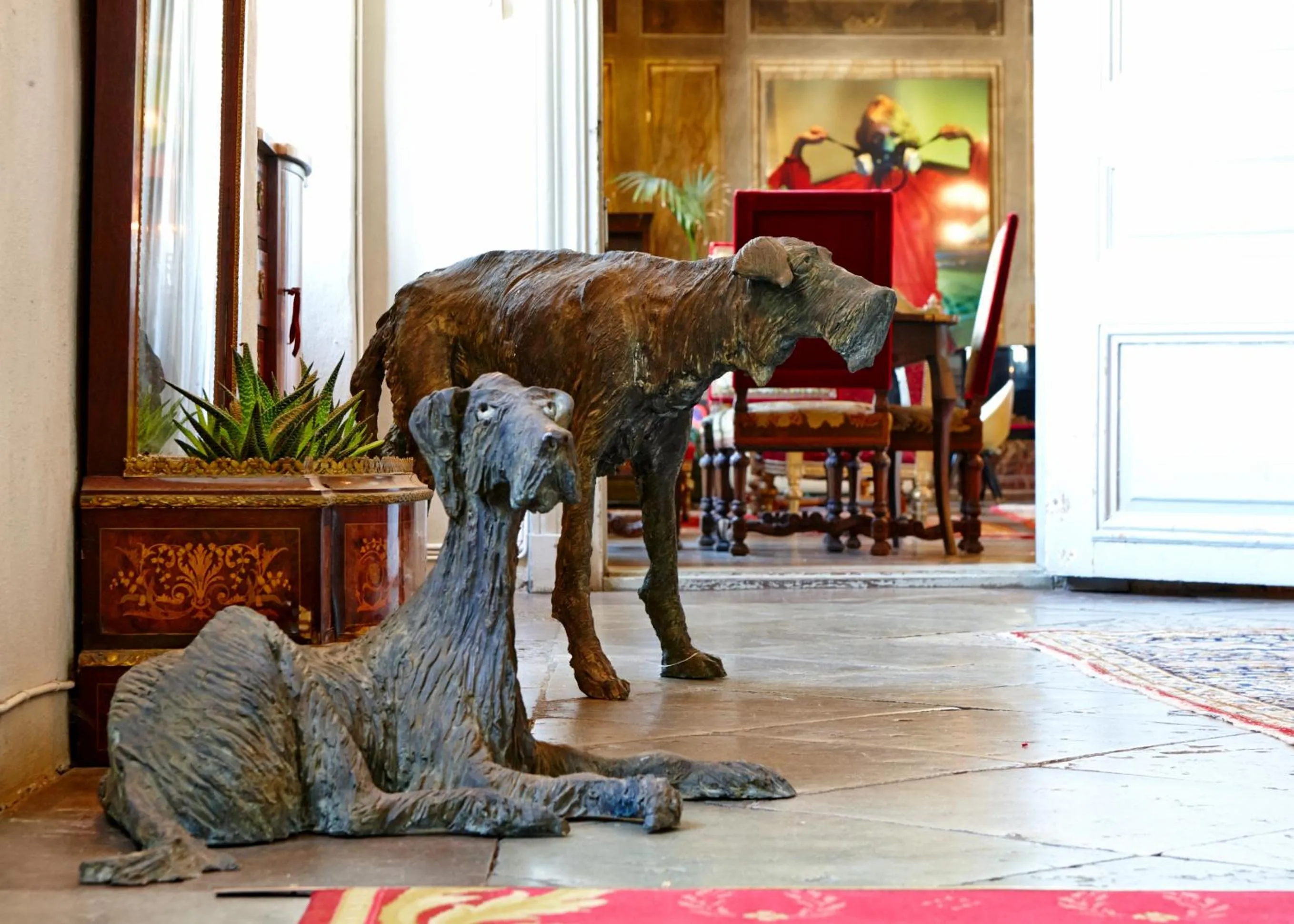 Decorative detail in Häringe Slott