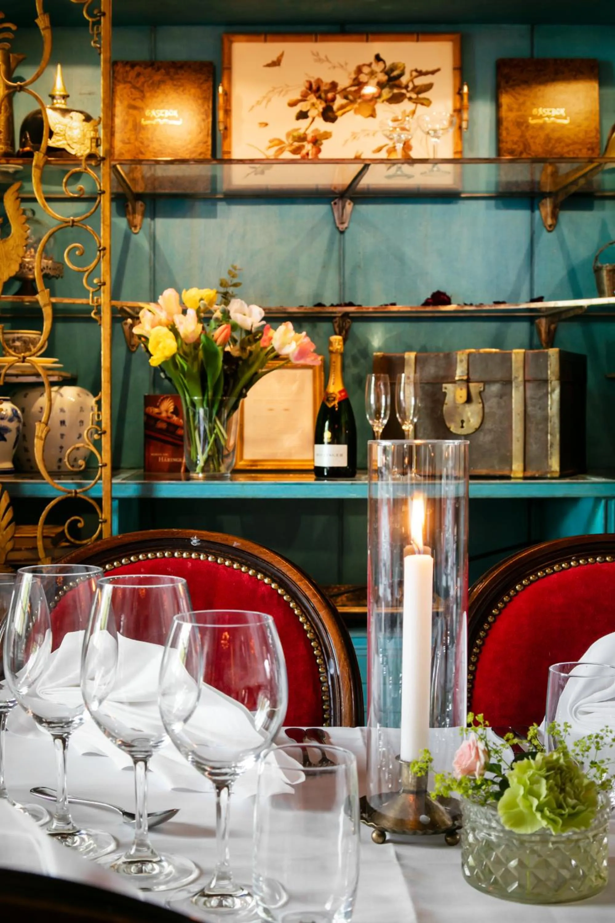 Dining area in Häringe Slott