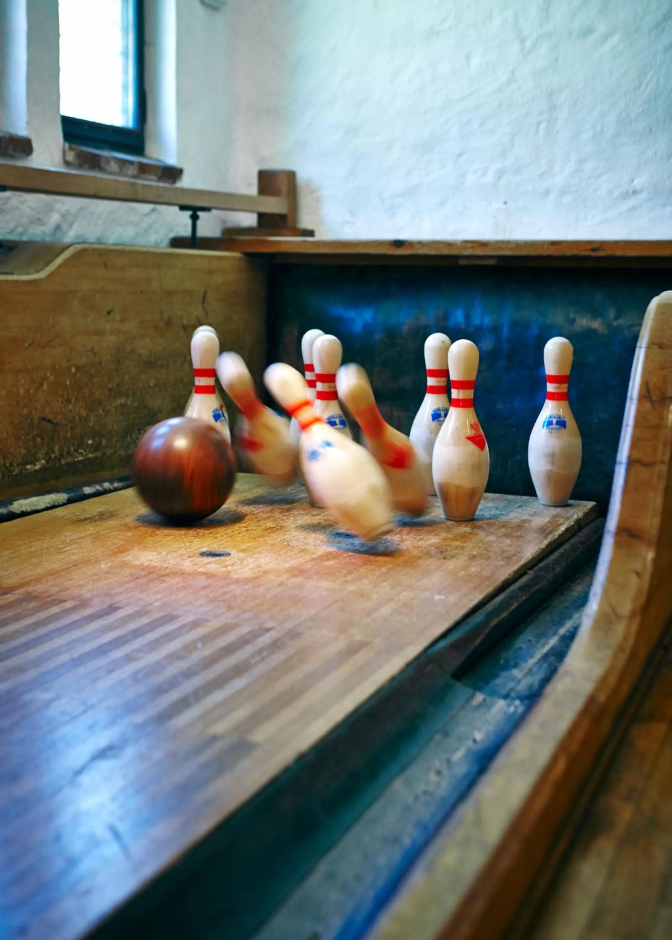 Bowling in Häringe Slott