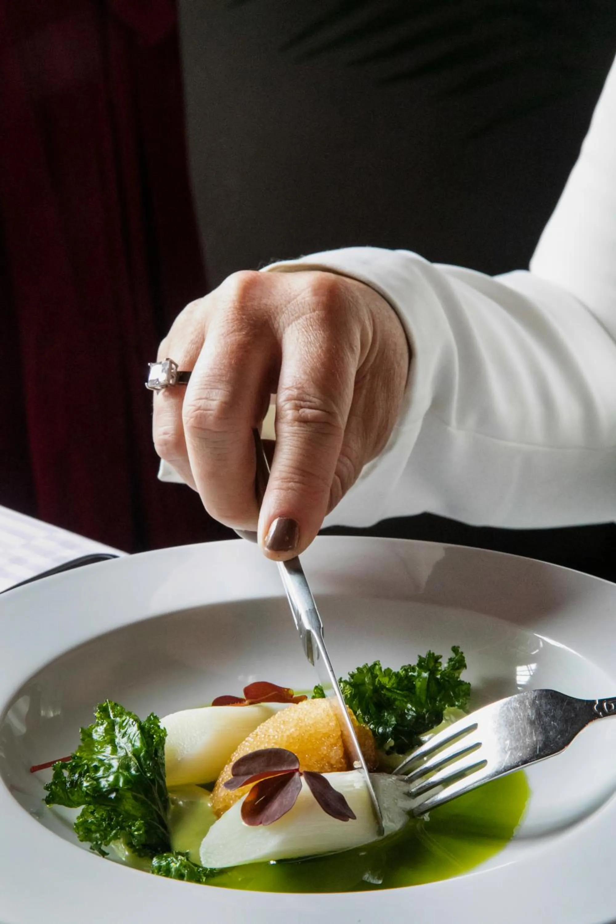 Food close-up in Häringe Slott