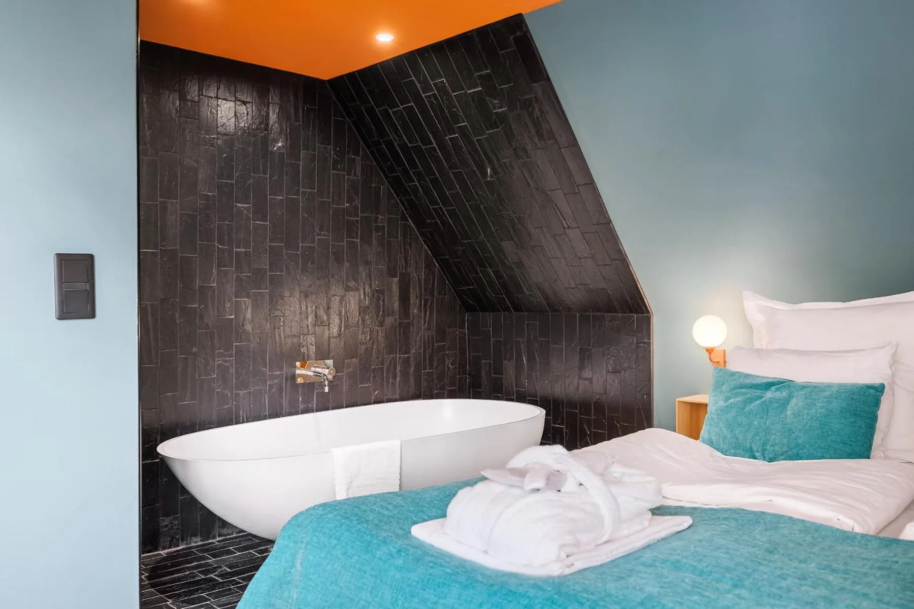 Bedroom, Bed in Häringe Slott