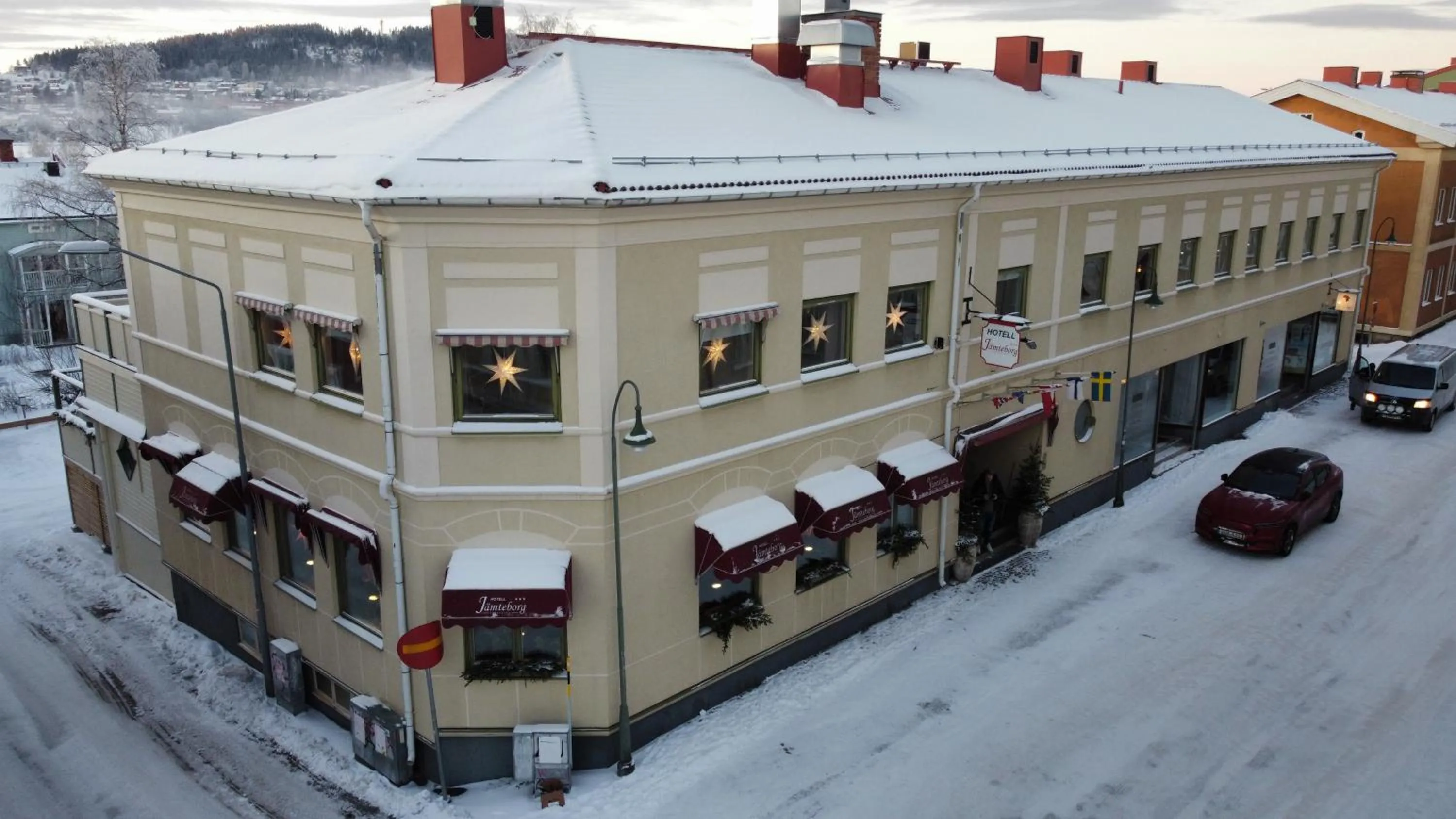 Property building in Hotel Jämteborg