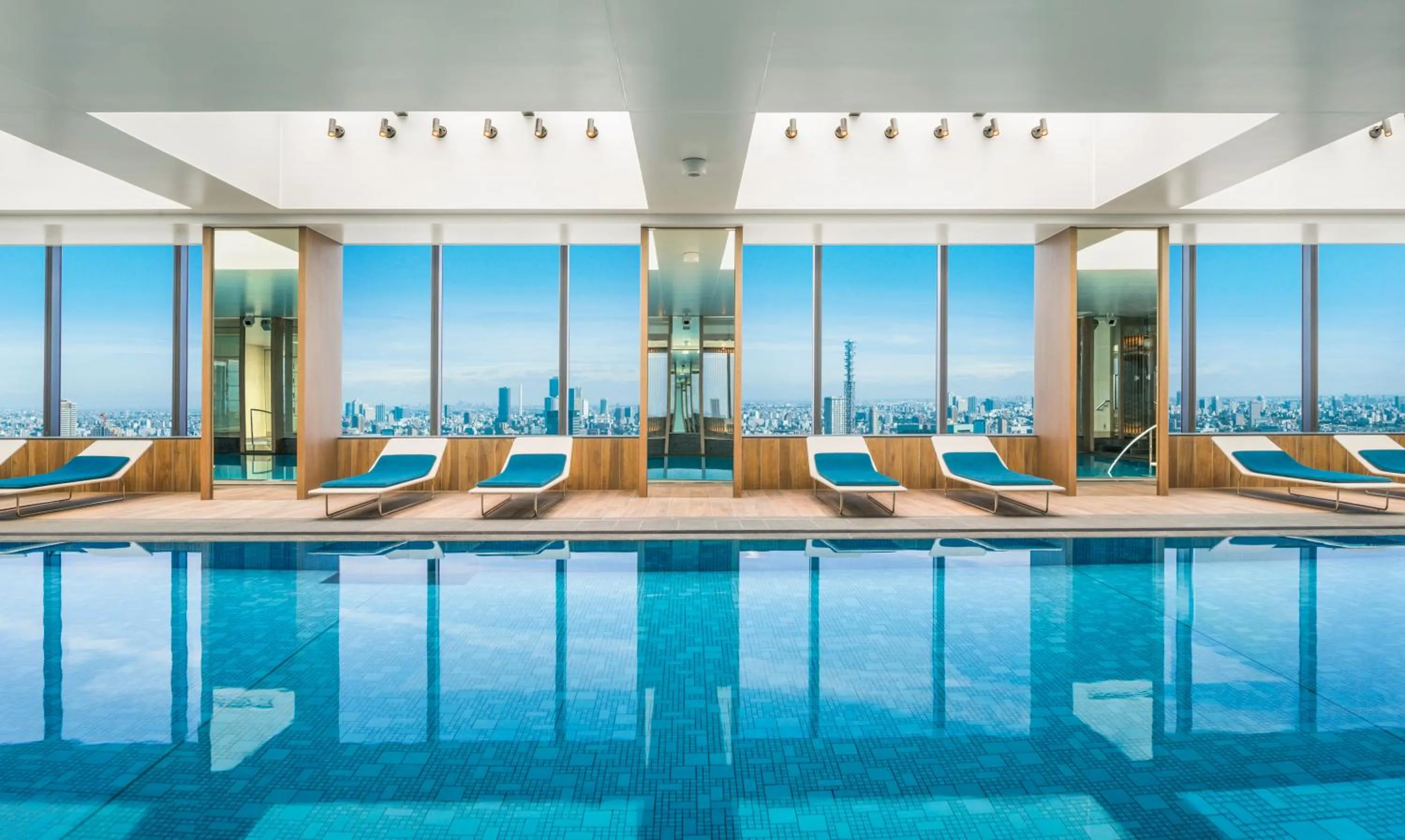 Swimming pool in The Prince Gallery Tokyo Kioicho, a Luxury Collection Hotel