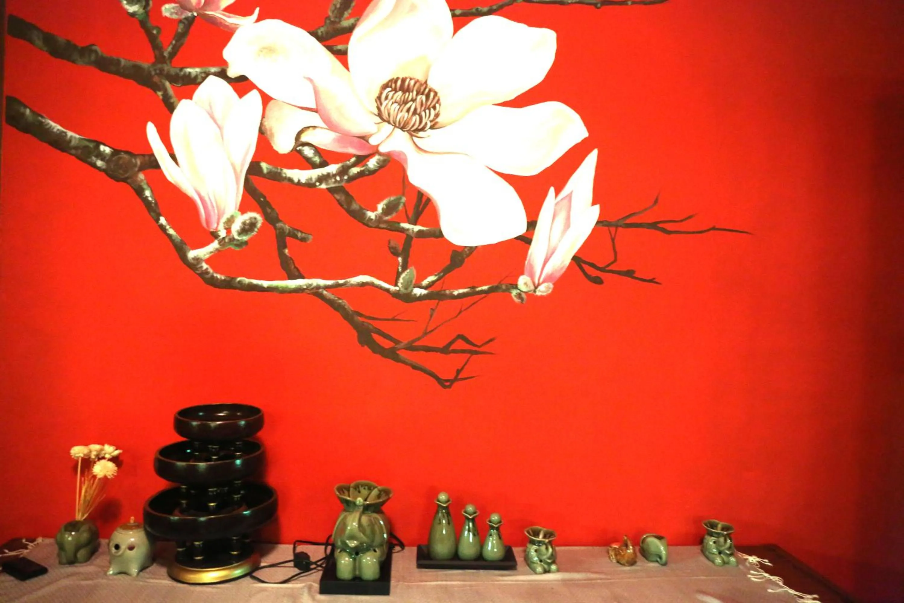 Coffee/tea facilities in Le Jardin Hotel