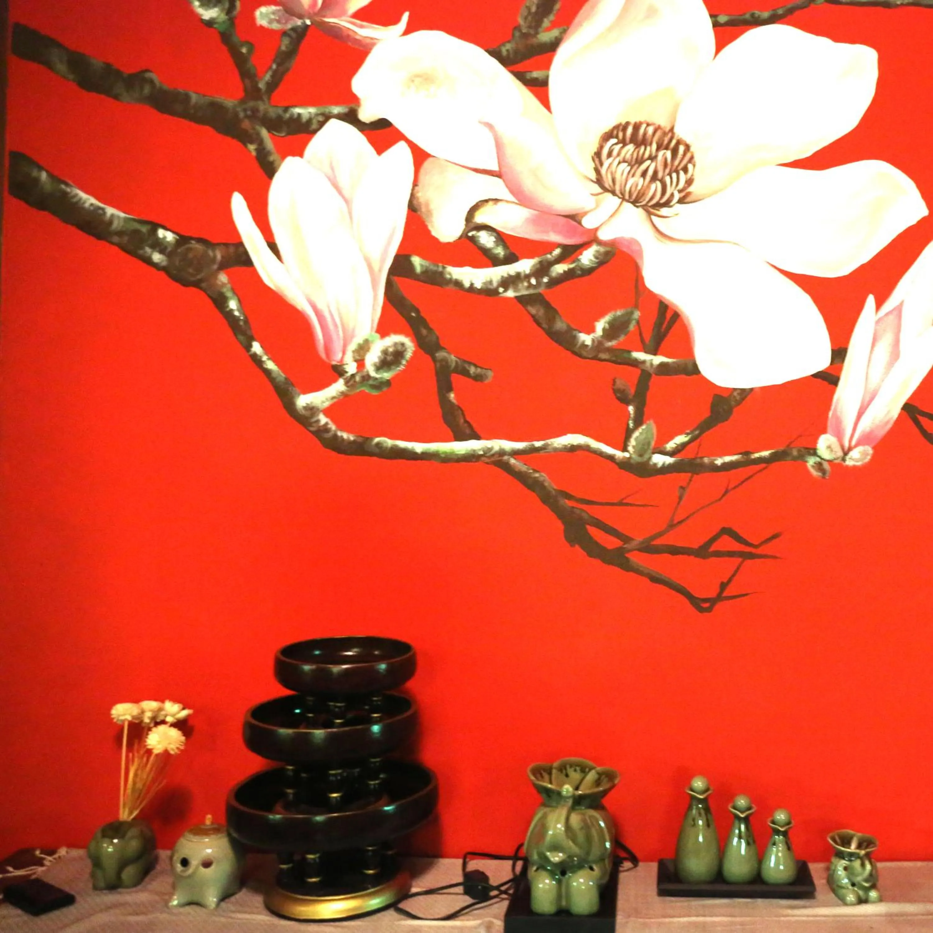 Area and facilities in Le Jardin Hotel