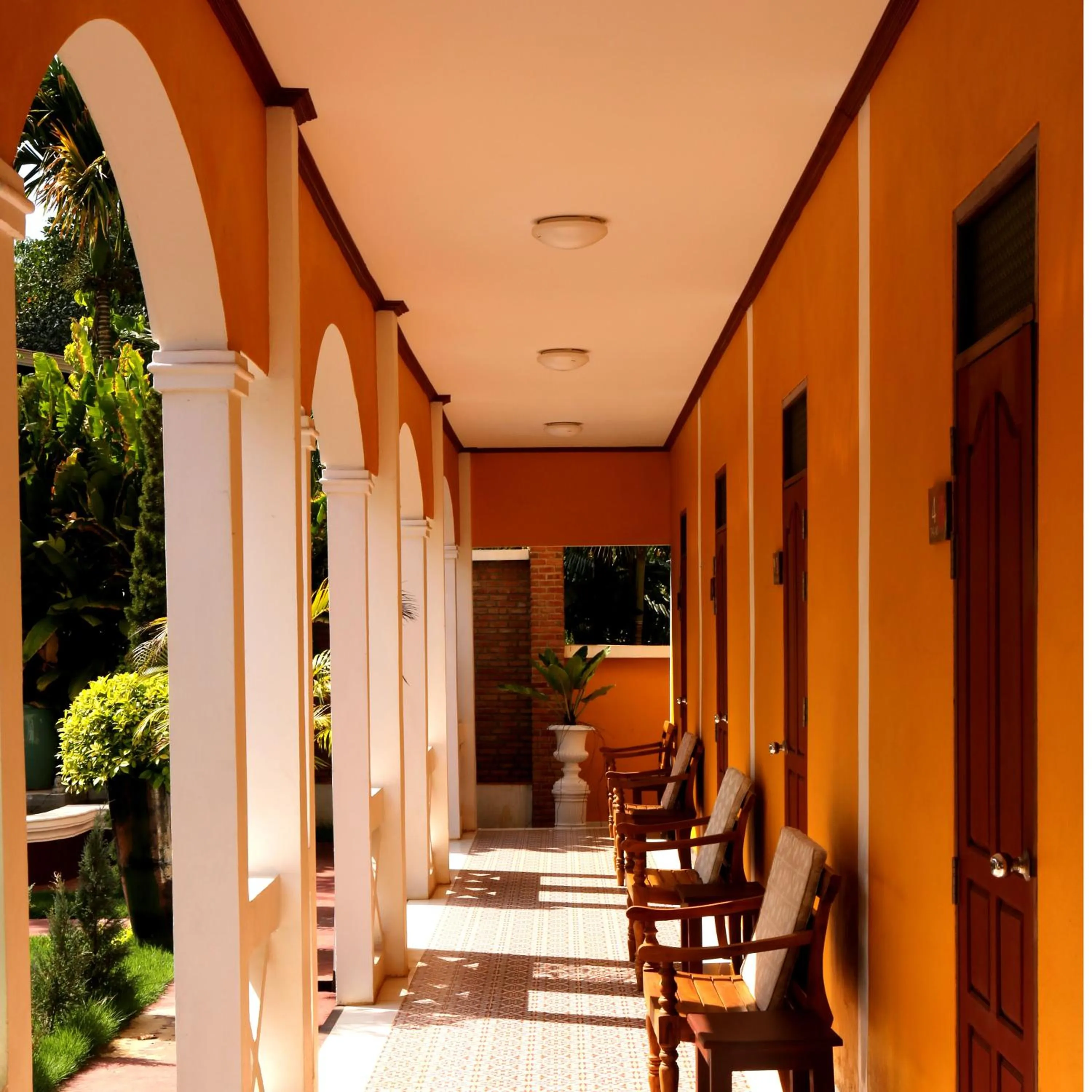 Balcony/Terrace in Le Jardin Hotel