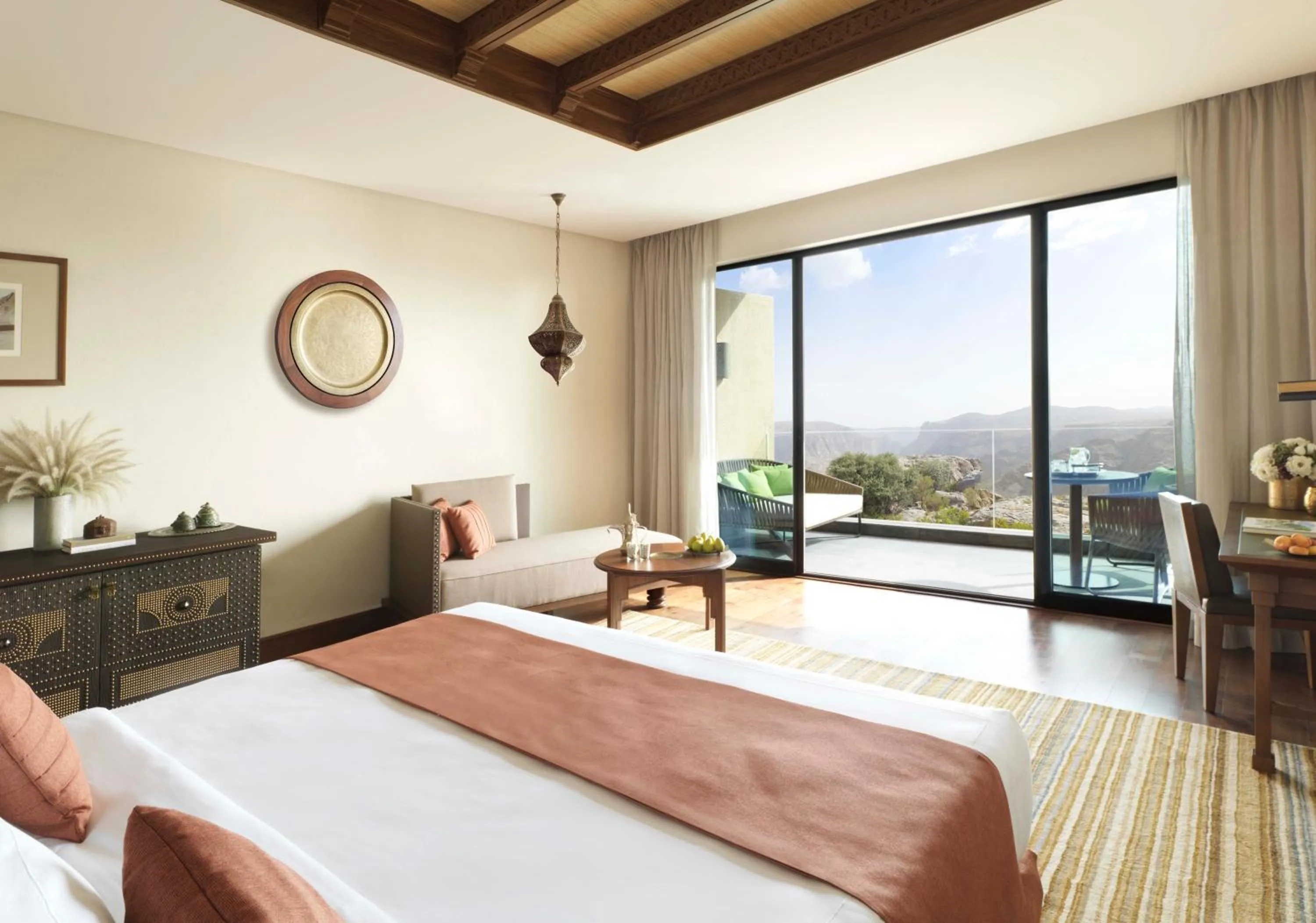 Bedroom, Bed in Anantara Al Jabal Al Akhdar Resort
