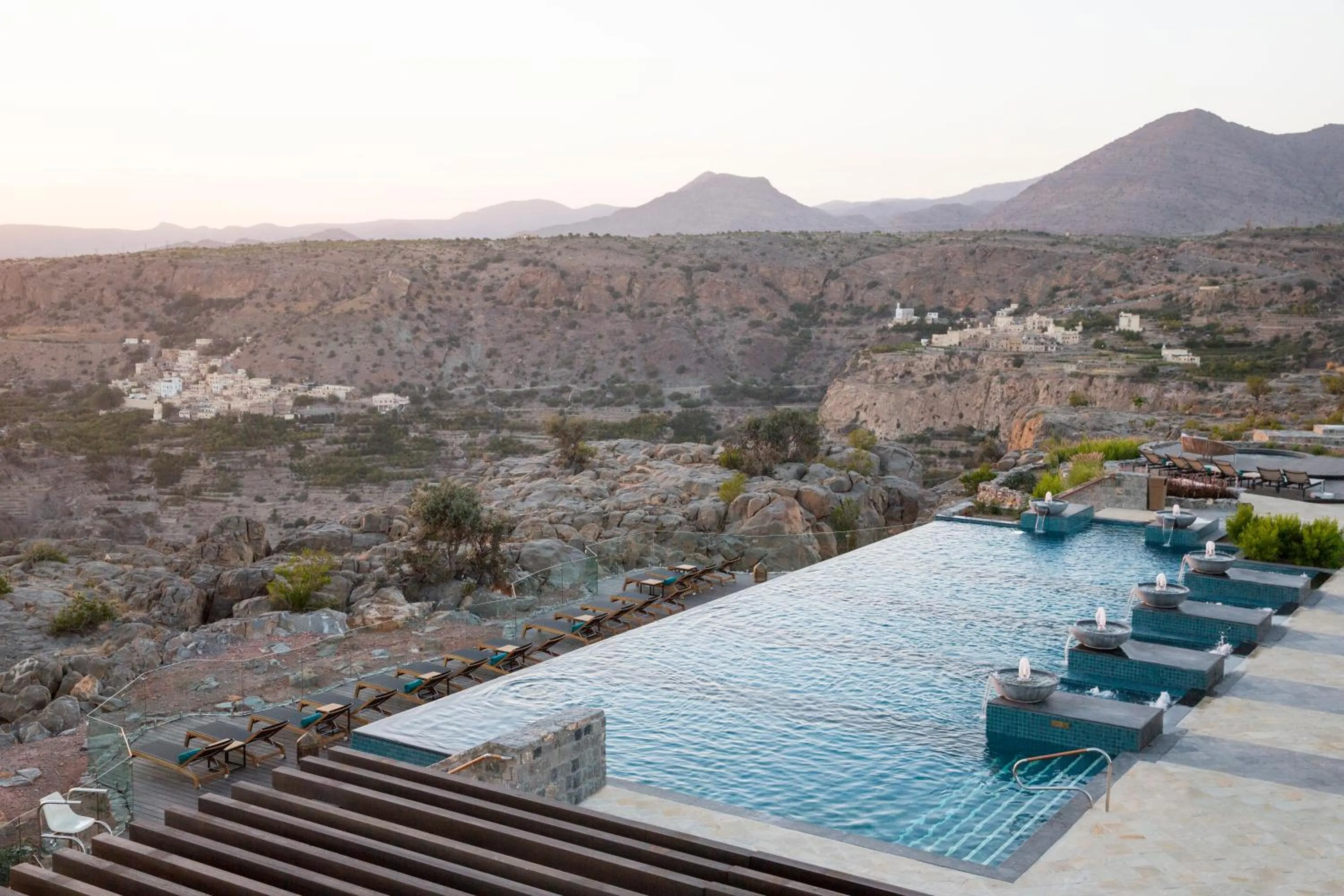 Swimming pool in Anantara Al Jabal Al Akhdar Resort