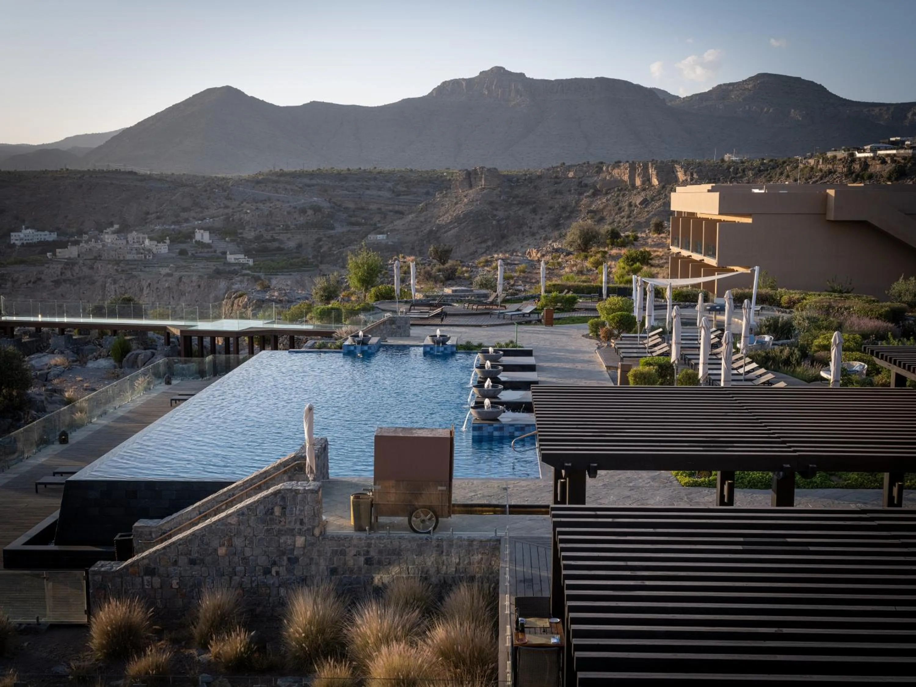 Swimming pool in Anantara Al Jabal Al Akhdar Resort