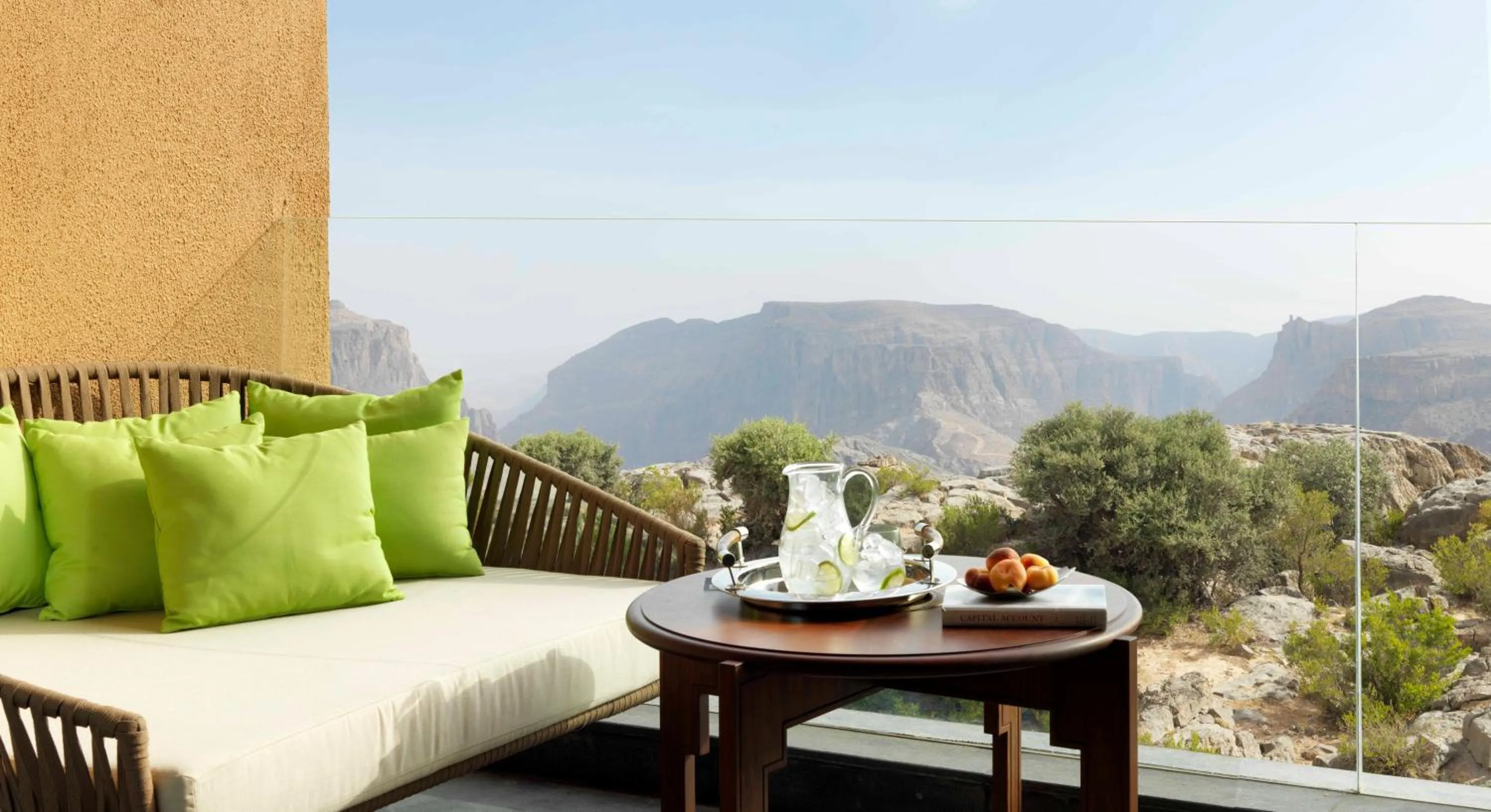 Balcony/Terrace in Anantara Al Jabal Al Akhdar Resort