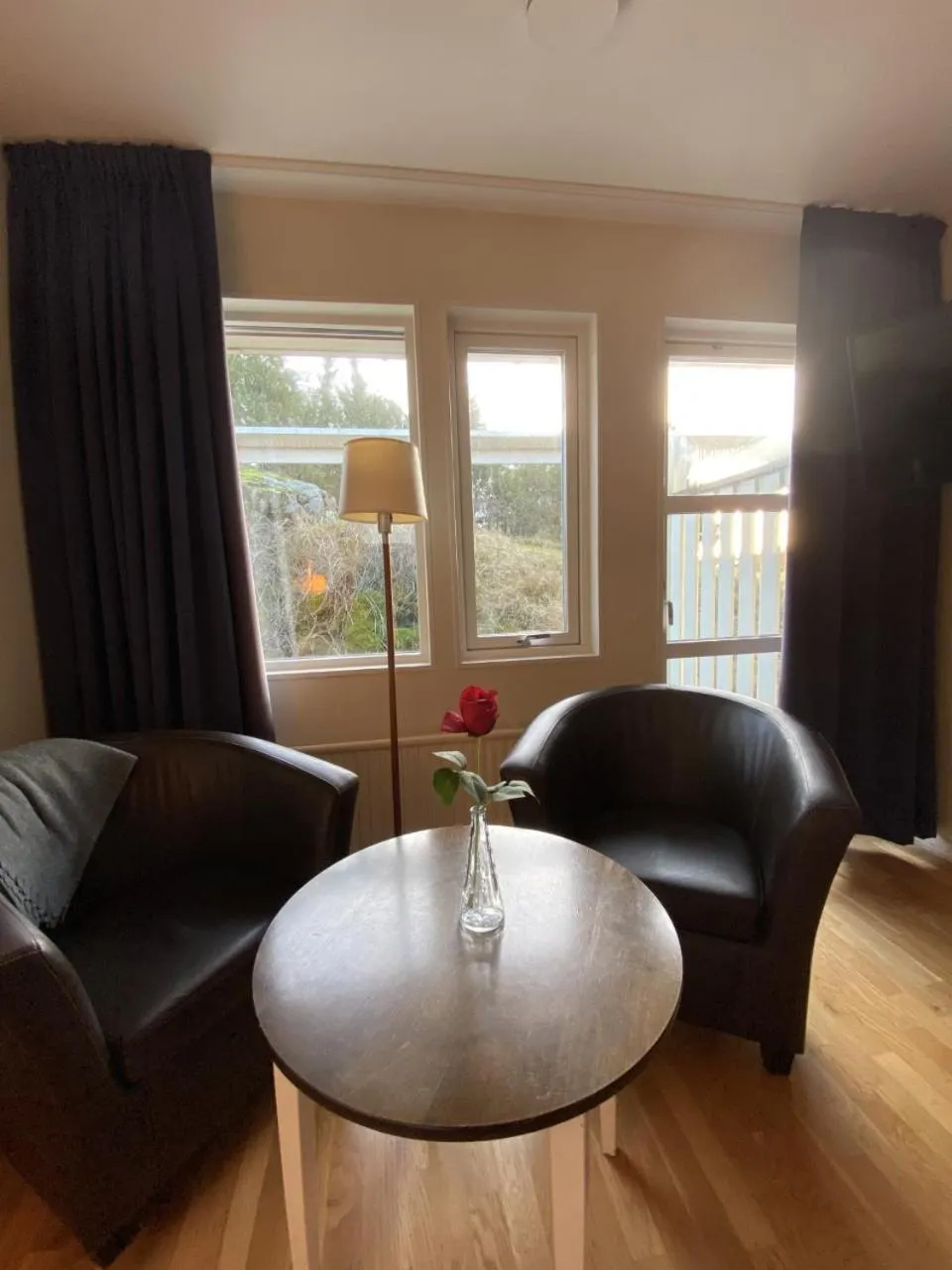 Seating area in Nordby Hotell