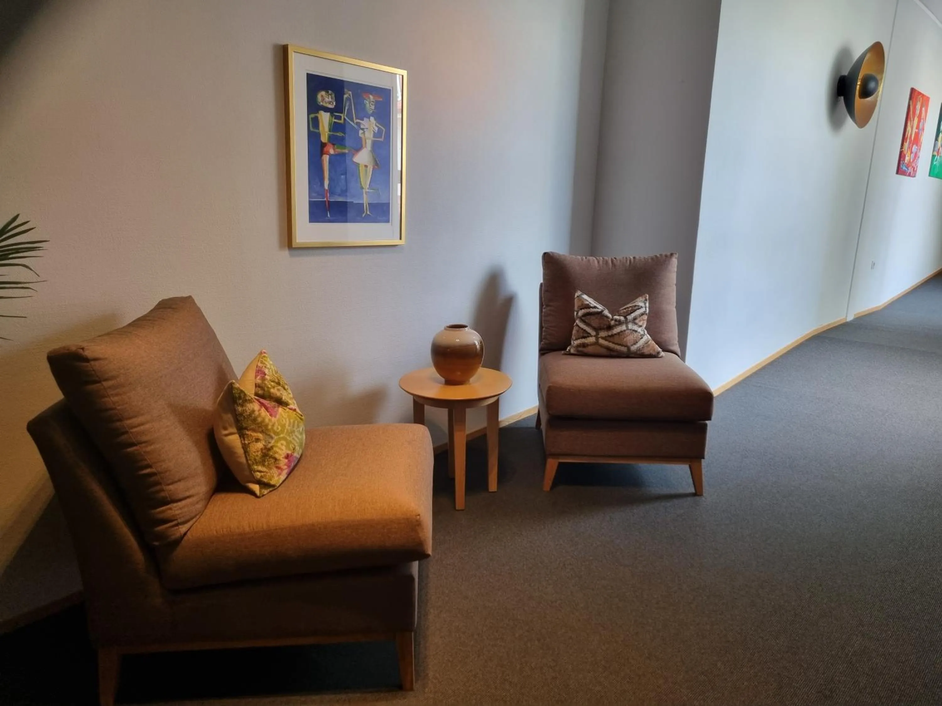 Seating area in Mjölby Stadshotell