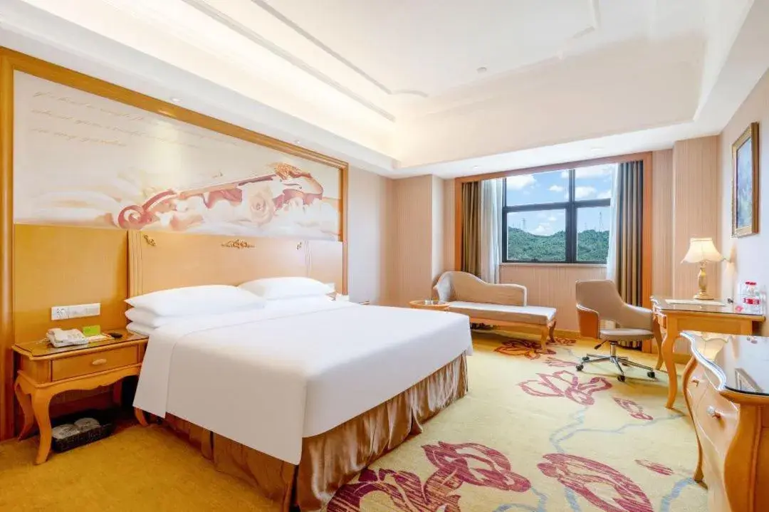 Bed in Vienna Hotel Shenzhen Guangming Guangqiao Road Tianliao Bed in Vienna Hotel Shenzhen Guangming Guangqiao Road Tianliao