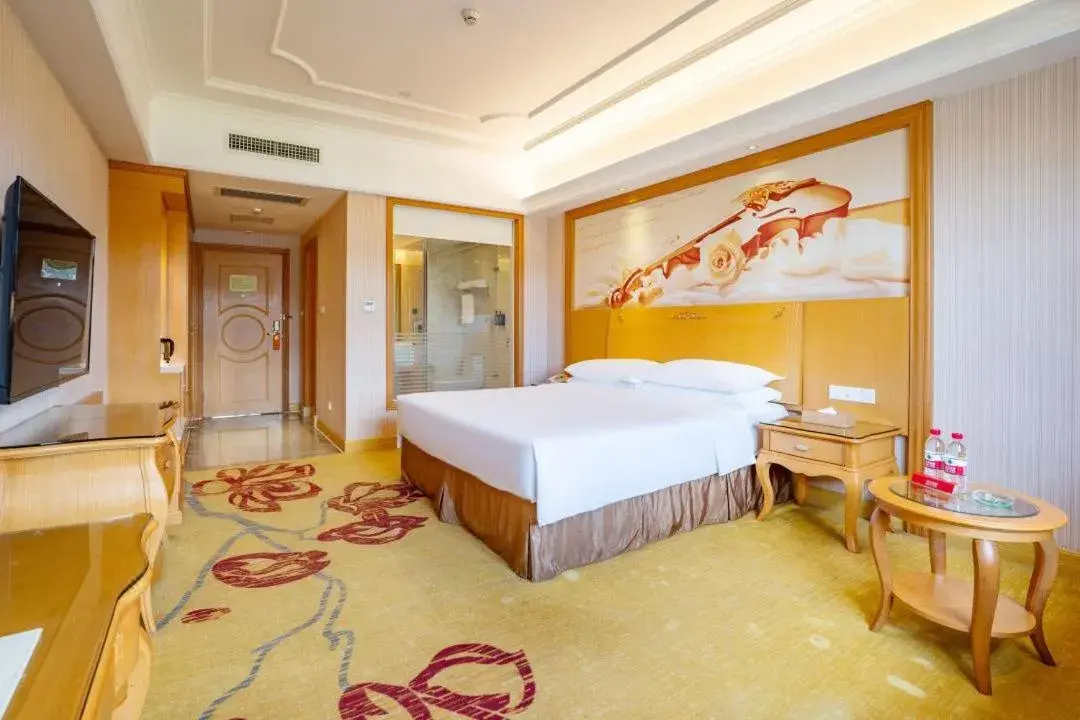 Bed in Vienna Hotel Shenzhen Guangming Guangqiao Road Tianliao Bed in Vienna Hotel Shenzhen Guangming Guangqiao Road Tianliao