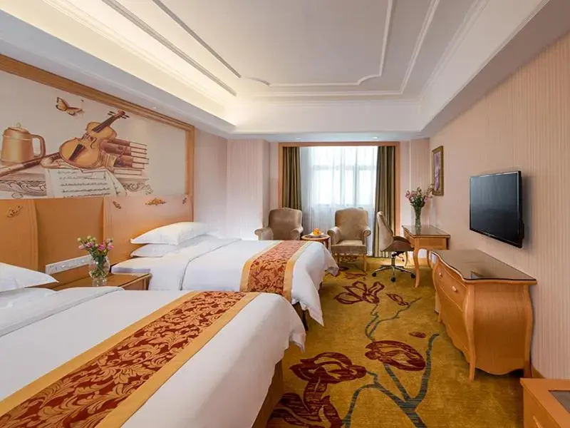 Bed in Vienna Hotel Shenzhen Guangming Guangqiao Road Tianliao Bed in Vienna Hotel Shenzhen Guangming Guangqiao Road Tianliao
