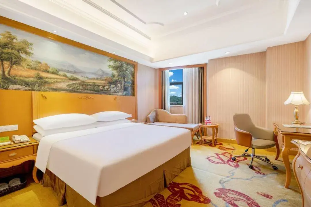 Bed in Vienna Hotel Shenzhen Guangming Guangqiao Road Tianliao Bed in Vienna Hotel Shenzhen Guangming Guangqiao Road Tianliao
