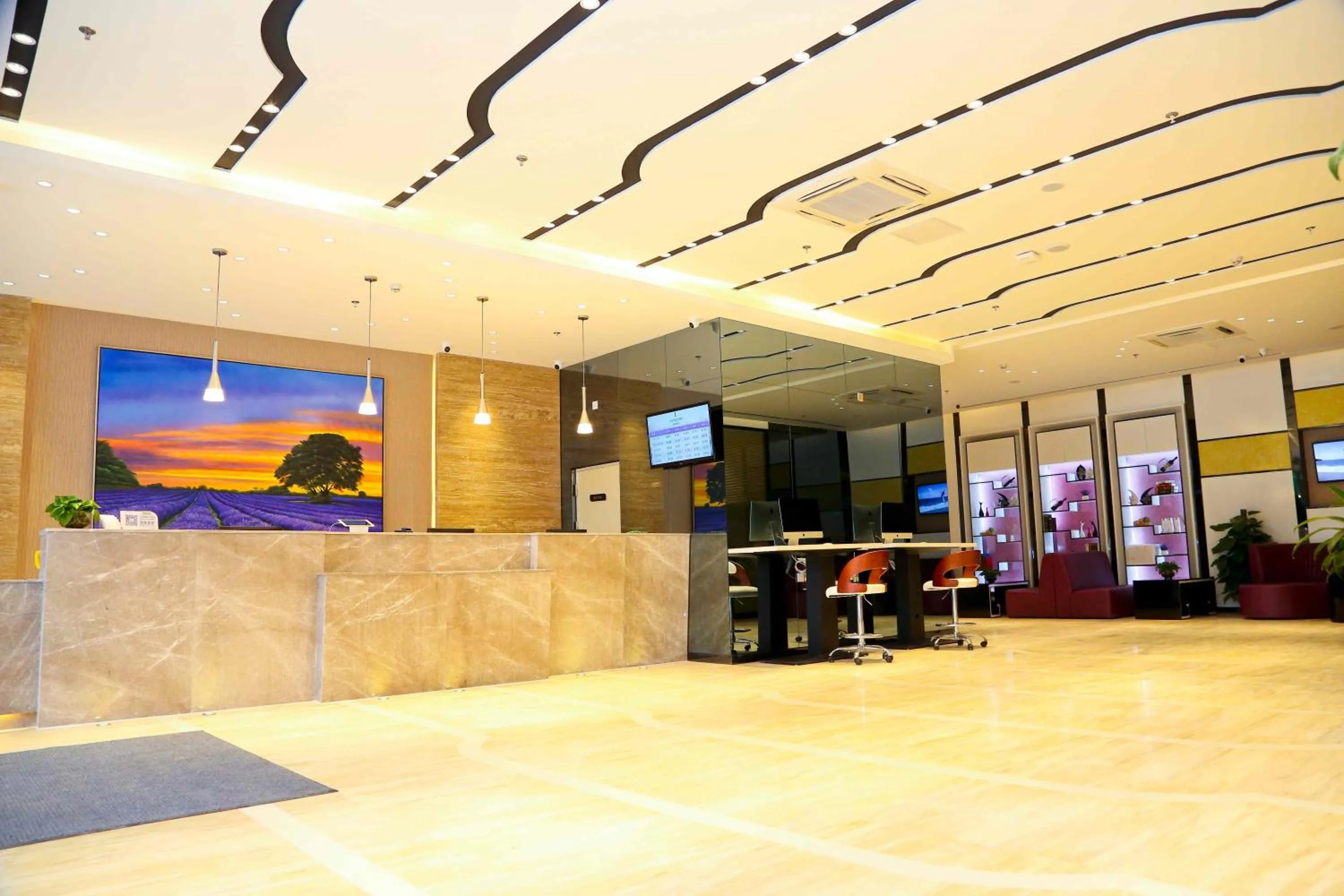 Lounge or bar in Lavande Hotel Baiyun International Airport Branch