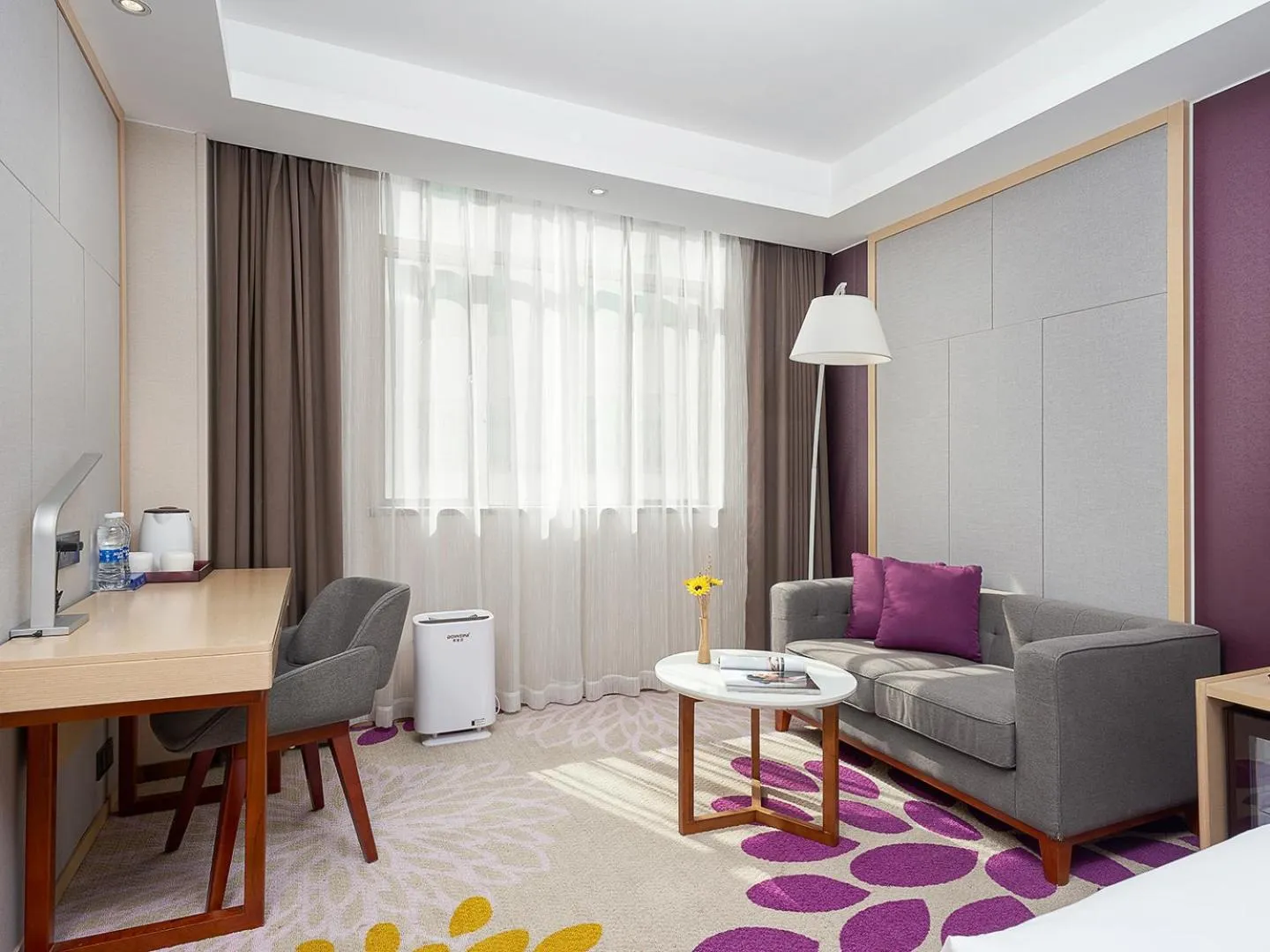 Bed in Lavande Hotel Baiyun International Airport Branch