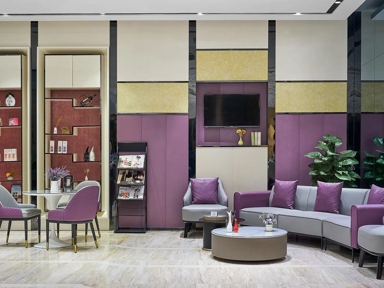 Communal lounge/ TV room in Lavande International Hotel Guangzhou Baiyun International Airport Branch - Free Shuttle Bus to Guangzhou Baiyun International Airport