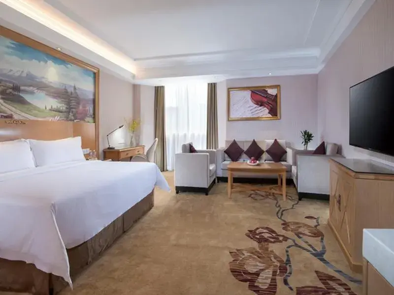 Bed in Vienna Hotel Longchuan Bed in Vienna Hotel Longchuan