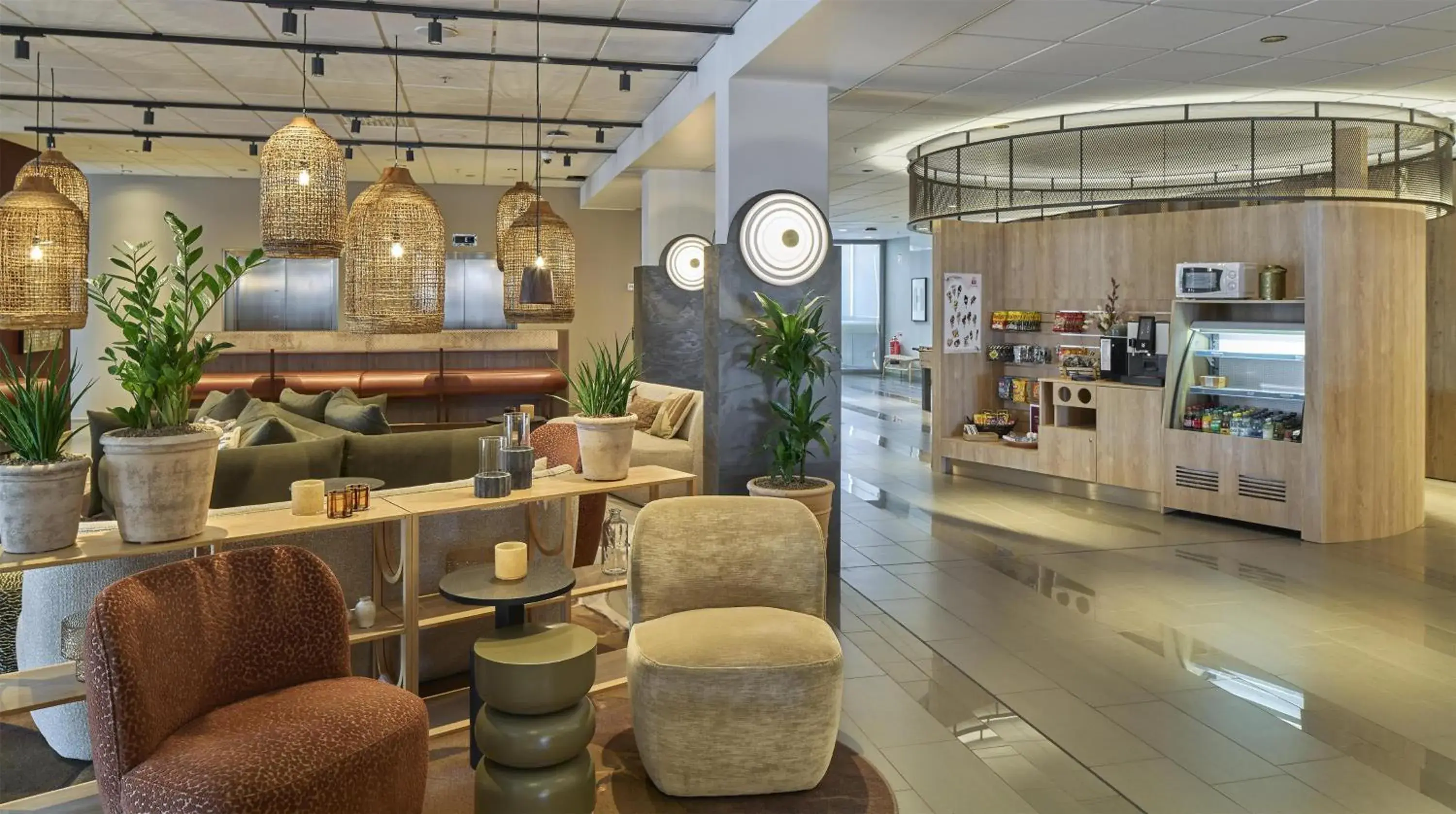 Lobby or reception in Scandic Karlskrona Lobby or reception in Scandic Karlskrona